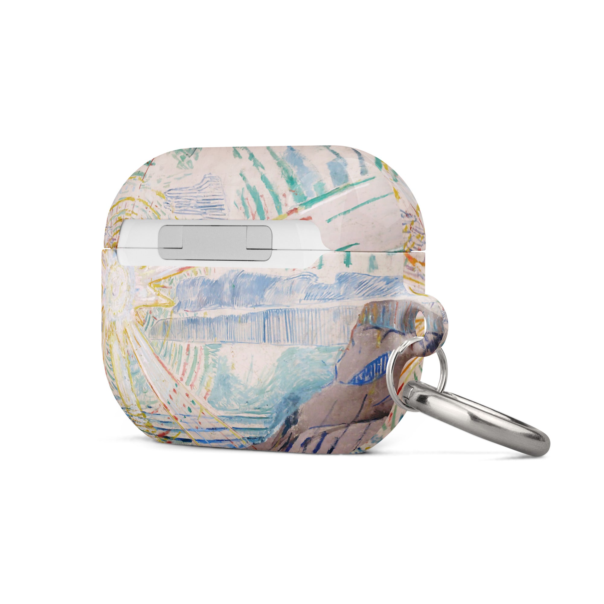 Edvard Munch 'The Sun' Famous Painting AirPods® Case | Premium Art Case for AirPods®