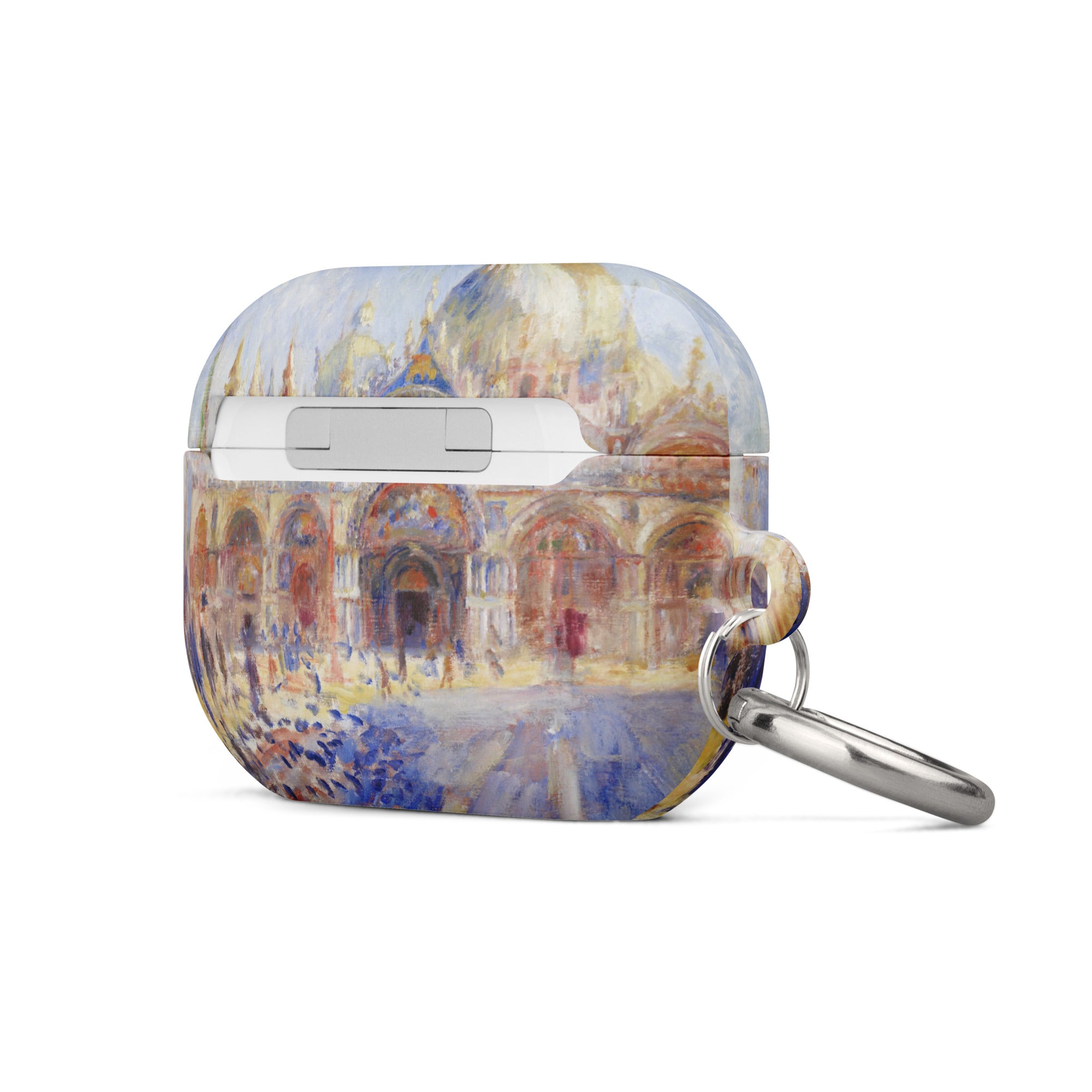 Pierre-Auguste Renoir „Der Markusplatz, Venedig“ – berühmtes Gemälde – AirPods®-Hülle | Premium-Kunsthülle für AirPods®