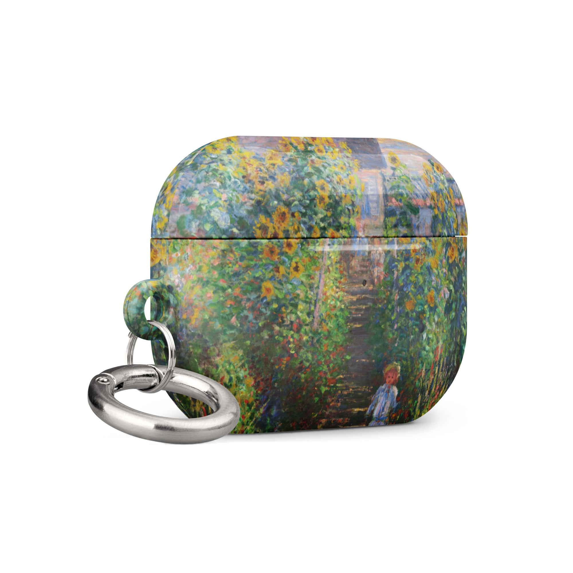 Claude Monet 'The Artist's Garden at Vétheuil' Famous Painting AirPods® Case | Premium Art Case for AirPods®