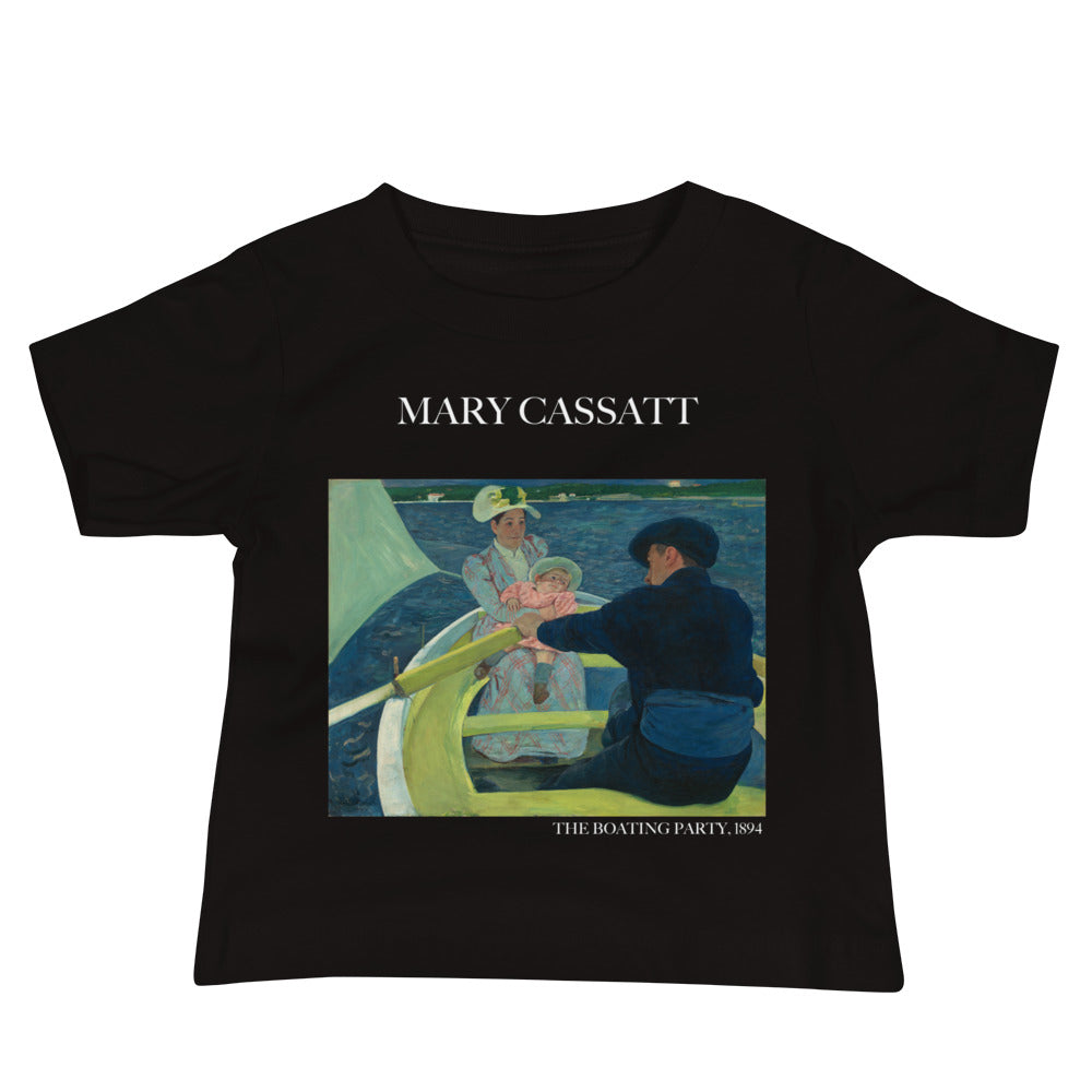 Mary Cassatt 'The Boating Party' Famous Painting Baby Staple T-Shirt | Premium Baby Art Tee