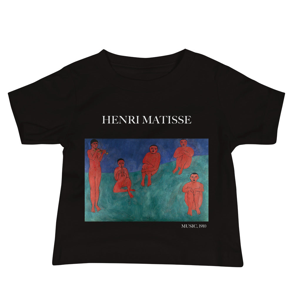 Henri Matisse 'Music' Famous Painting Baby Staple T-Shirt | Premium Baby Art Tee