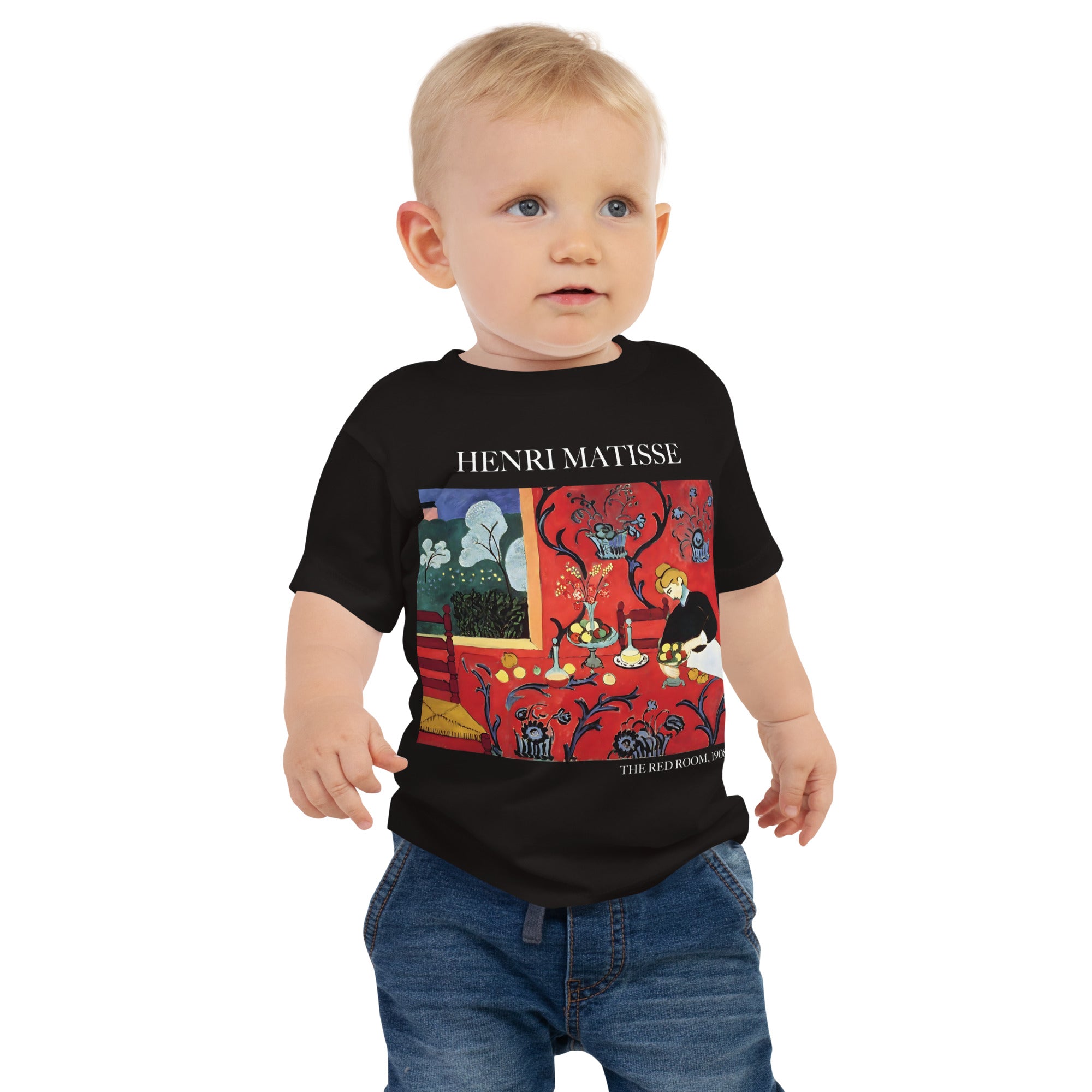 Henri Matisse „Das rote Zimmer“, berühmtes Gemälde, Baby-T-Shirt | Premium-Kunst-T-Shirt für Babys