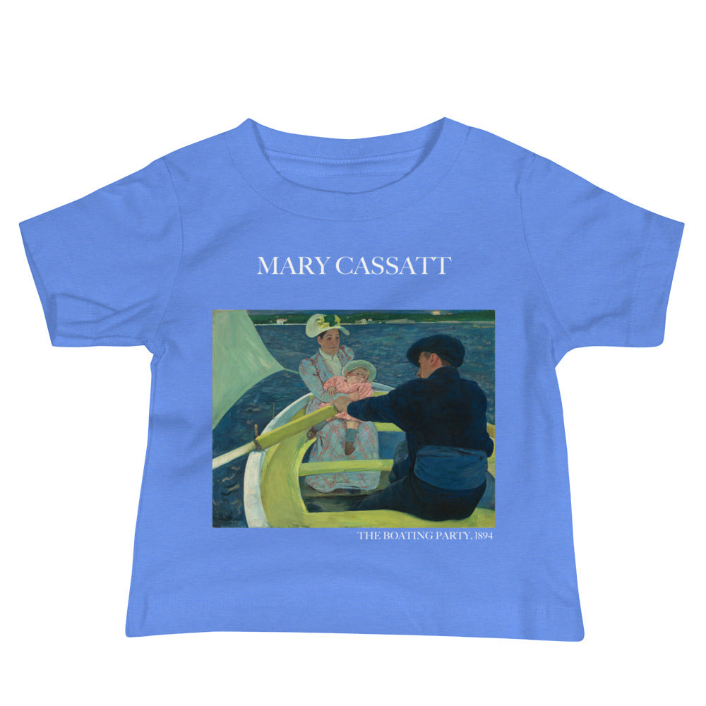 Mary Cassatt 'The Boating Party' Famous Painting Baby Staple T-Shirt | Premium Baby Art Tee