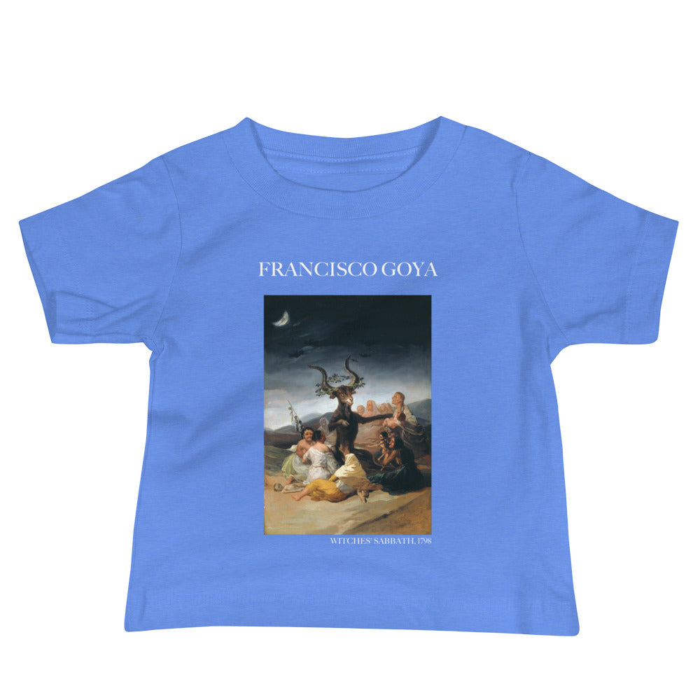 Francisco Goya 'Hexensabbat' Berühmtes Gemälde Baby Staple T-Shirt | Premium Baby Art T-Shirt