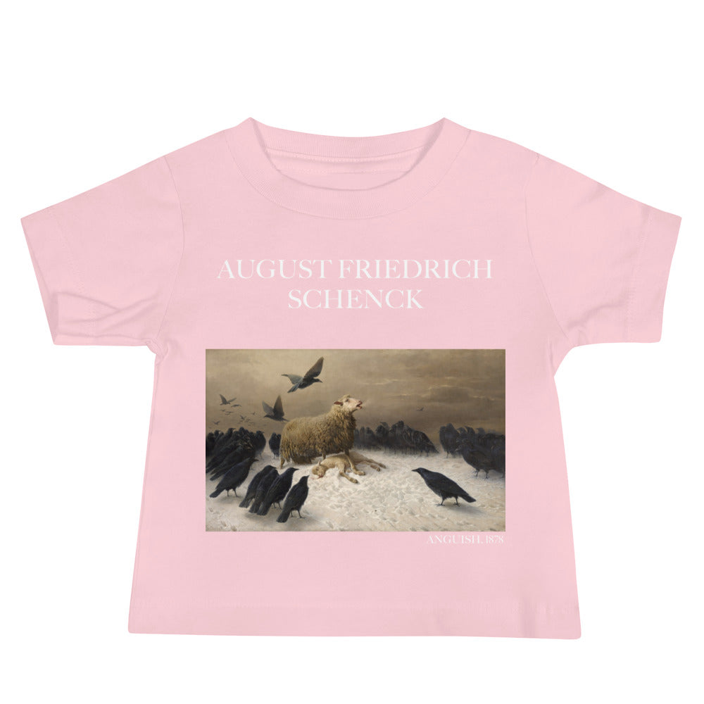 August Friedrich Schenck 'Anguish' Famous Painting Baby Staple T-Shirt | Premium Baby Art Tee