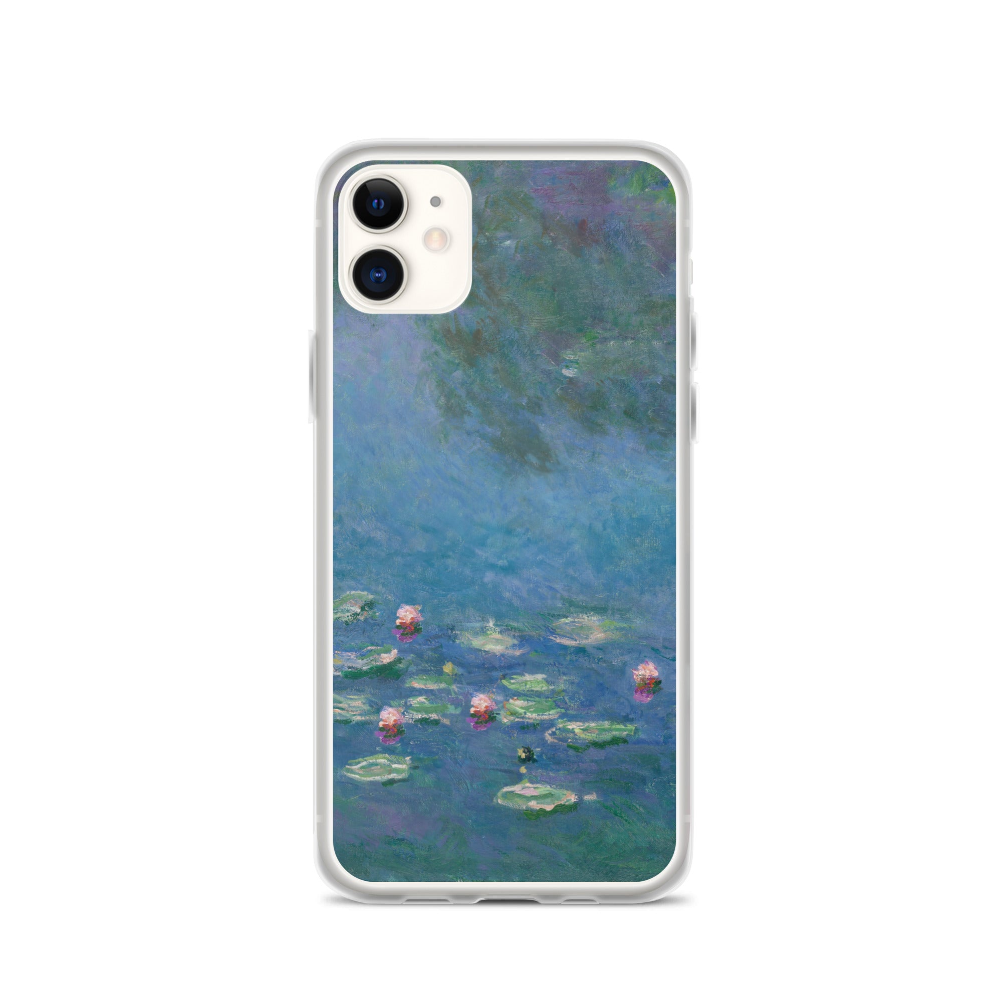 Claude Monet 'Water Lilies' Famous Painting iPhone® Case | Clear Art Case for iPhone®