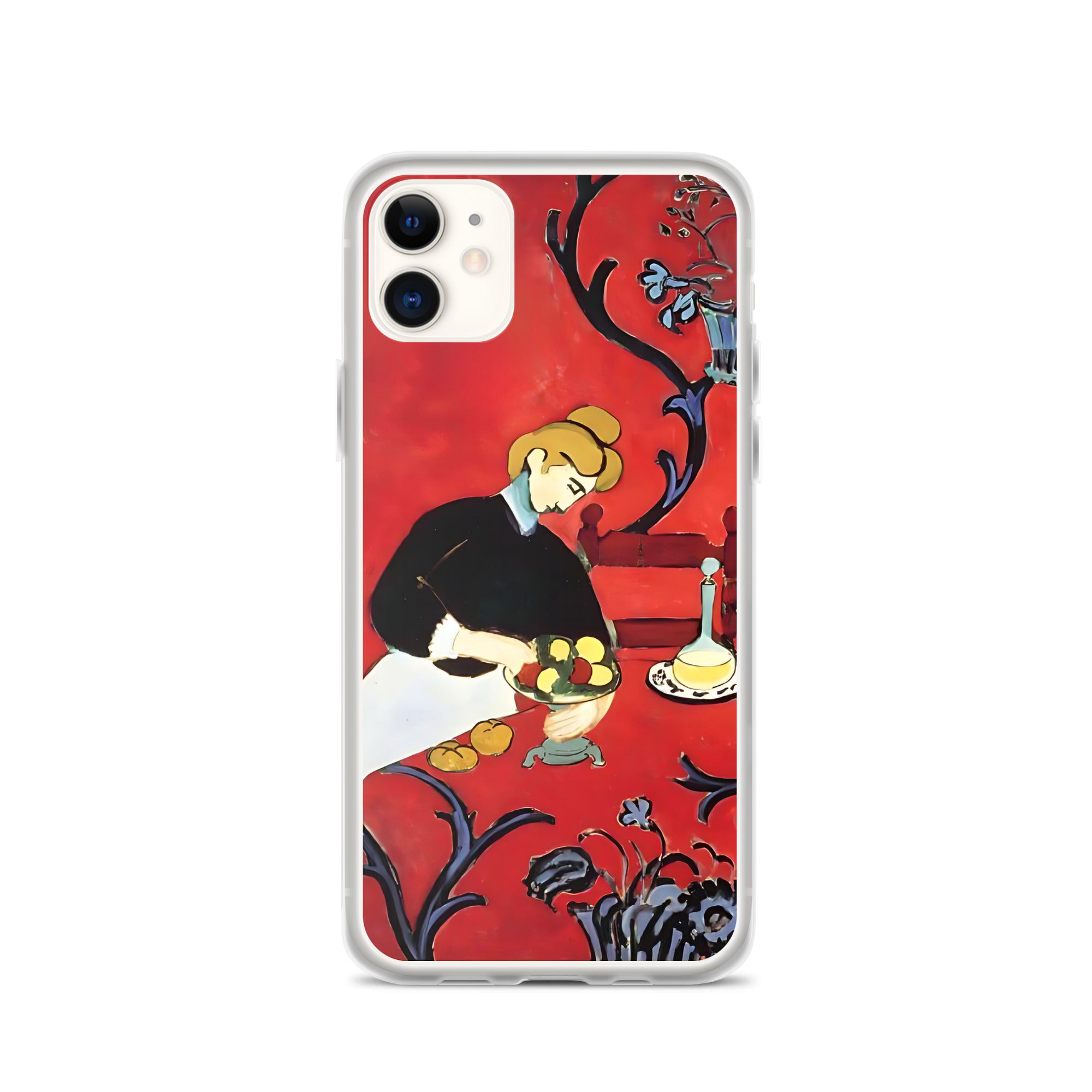 Henri Matisse „Das rote Zimmer“ – berühmtes Gemälde – iPhone®-Hülle | Transparente Kunsthülle für iPhone®