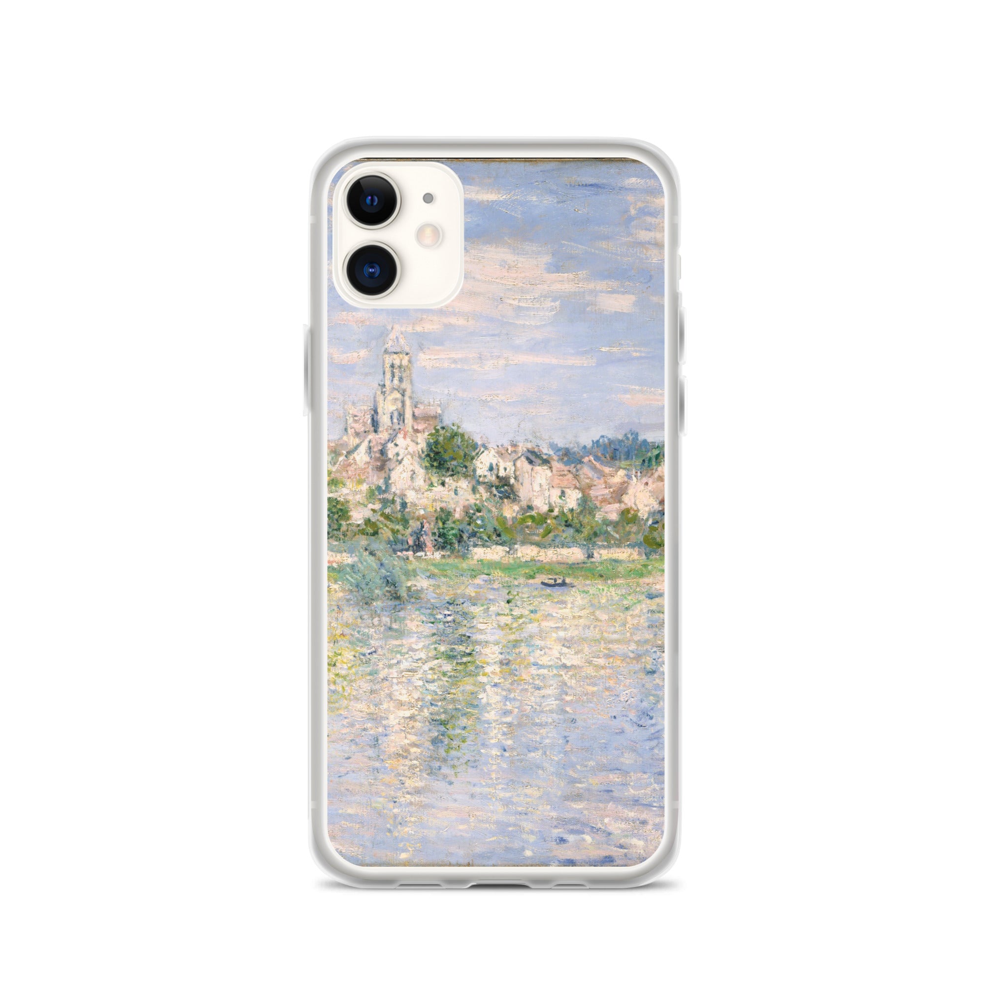 Claude Monet 'Vetheuil in Summer' Famous Painting iPhone® Case | Clear Art Case for iPhone®