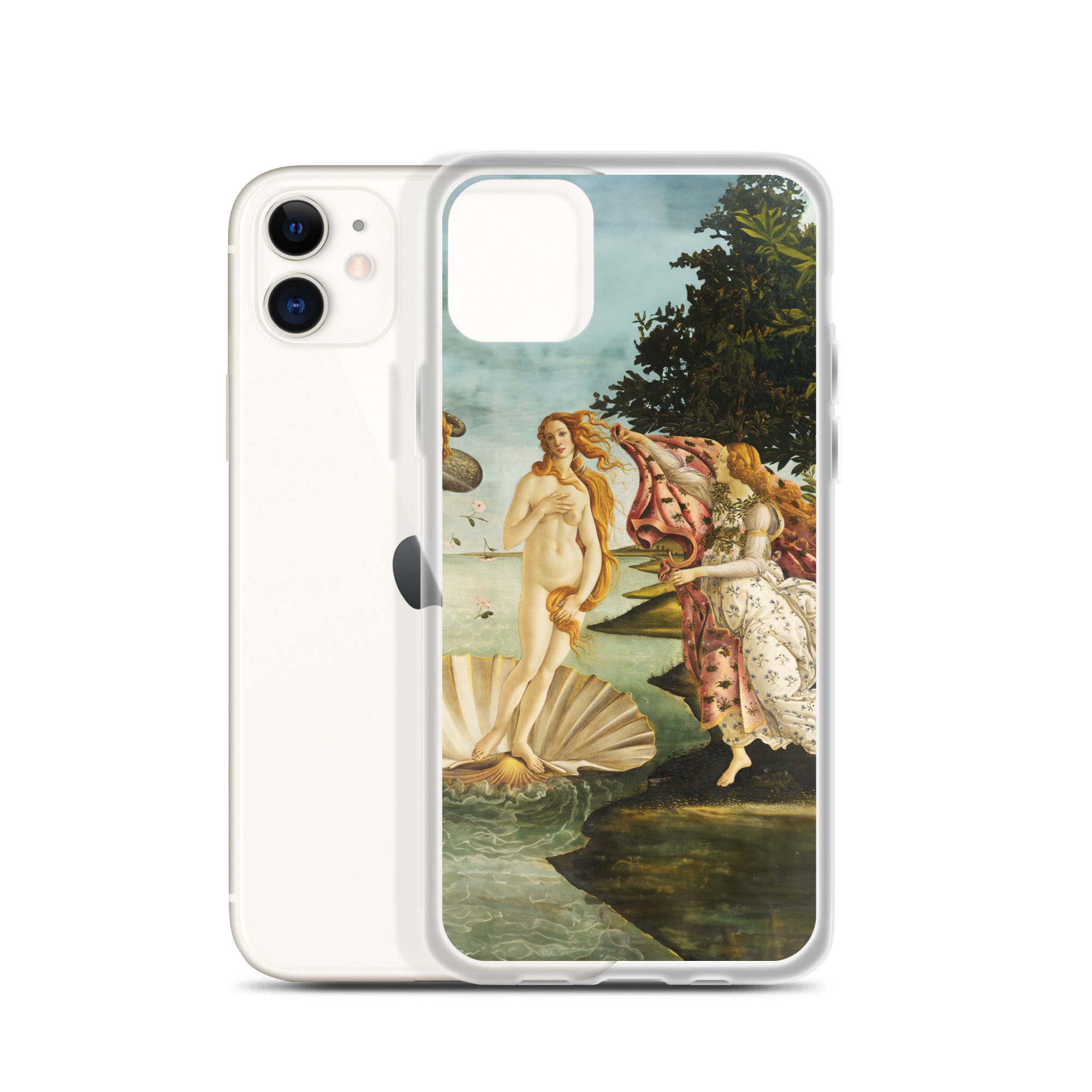 Sandro Botticelli 'The Birth of Venus' Famous Painting iPhone® Case | Clear Art Case for iPhone®