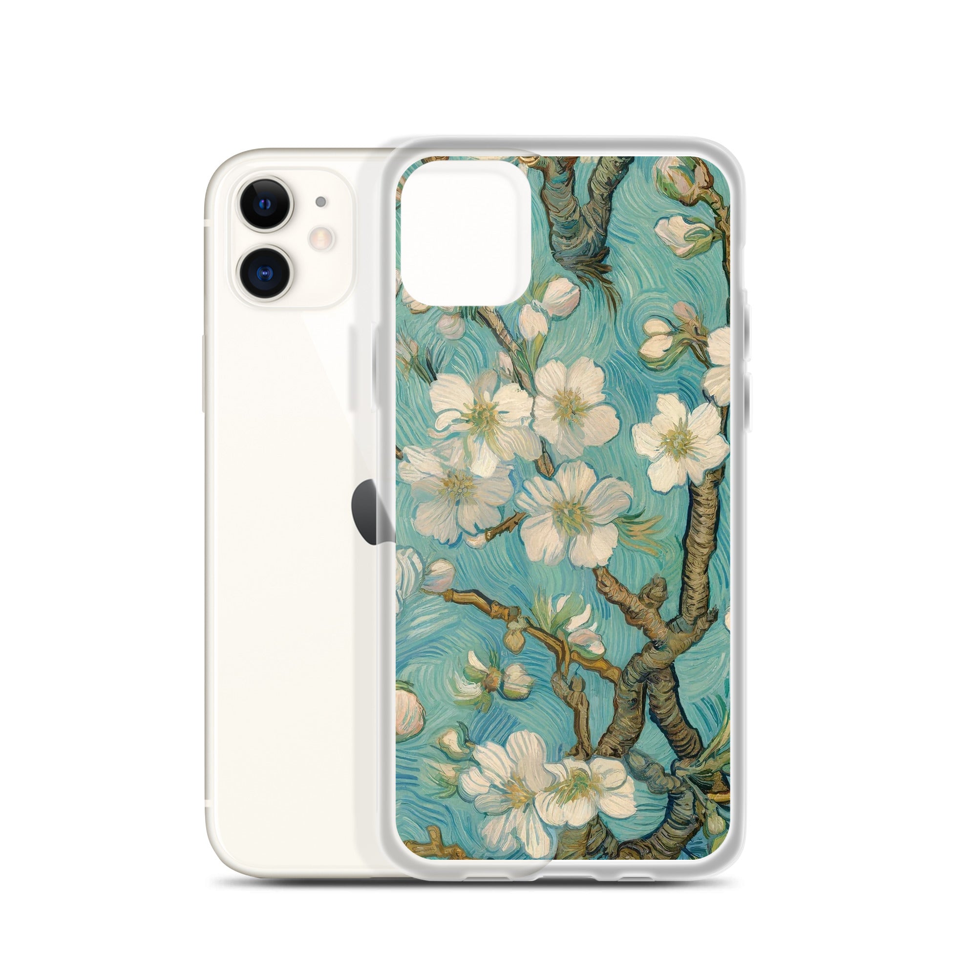 Vincent van Gogh 'Almond Blossom' Famous Painting iPhone® Case | Clear Art Case for iPhone®