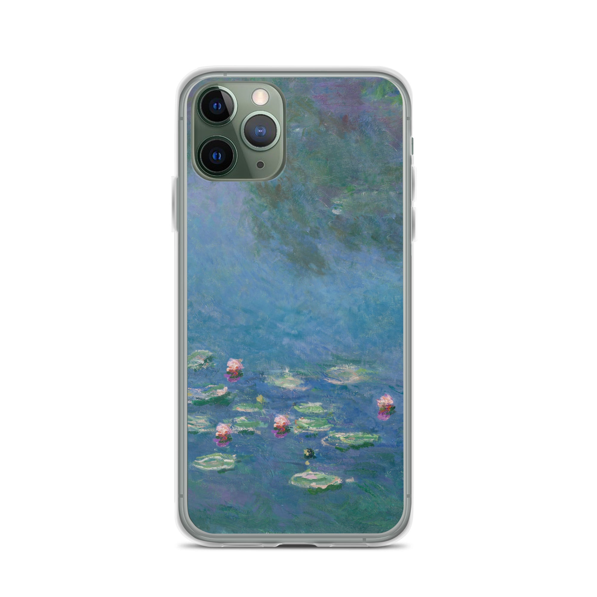 Claude Monet 'Water Lilies' Famous Painting iPhone® Case | Clear Art Case for iPhone®