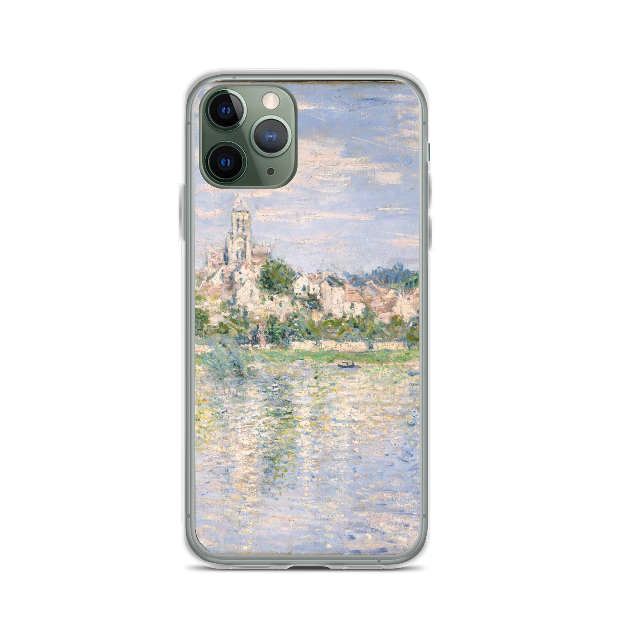 Claude Monet 'Vetheuil in Summer' Famous Painting iPhone® Case | Clear Art Case for iPhone®