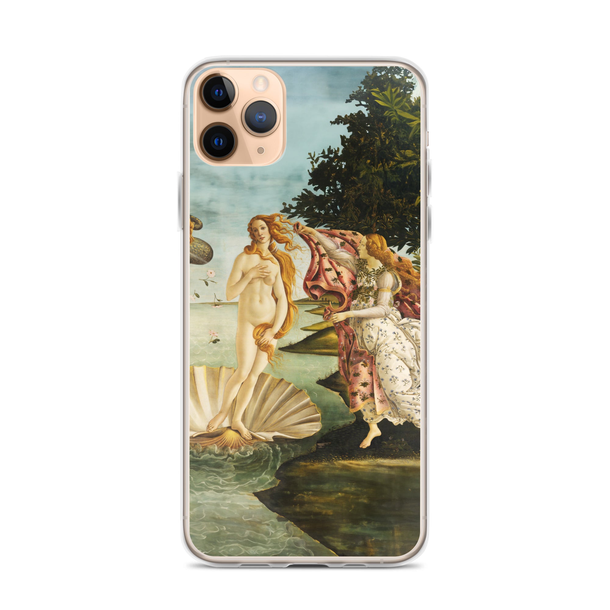 Sandro Botticelli 'The Birth of Venus' Famous Painting iPhone® Case | Clear Art Case for iPhone®