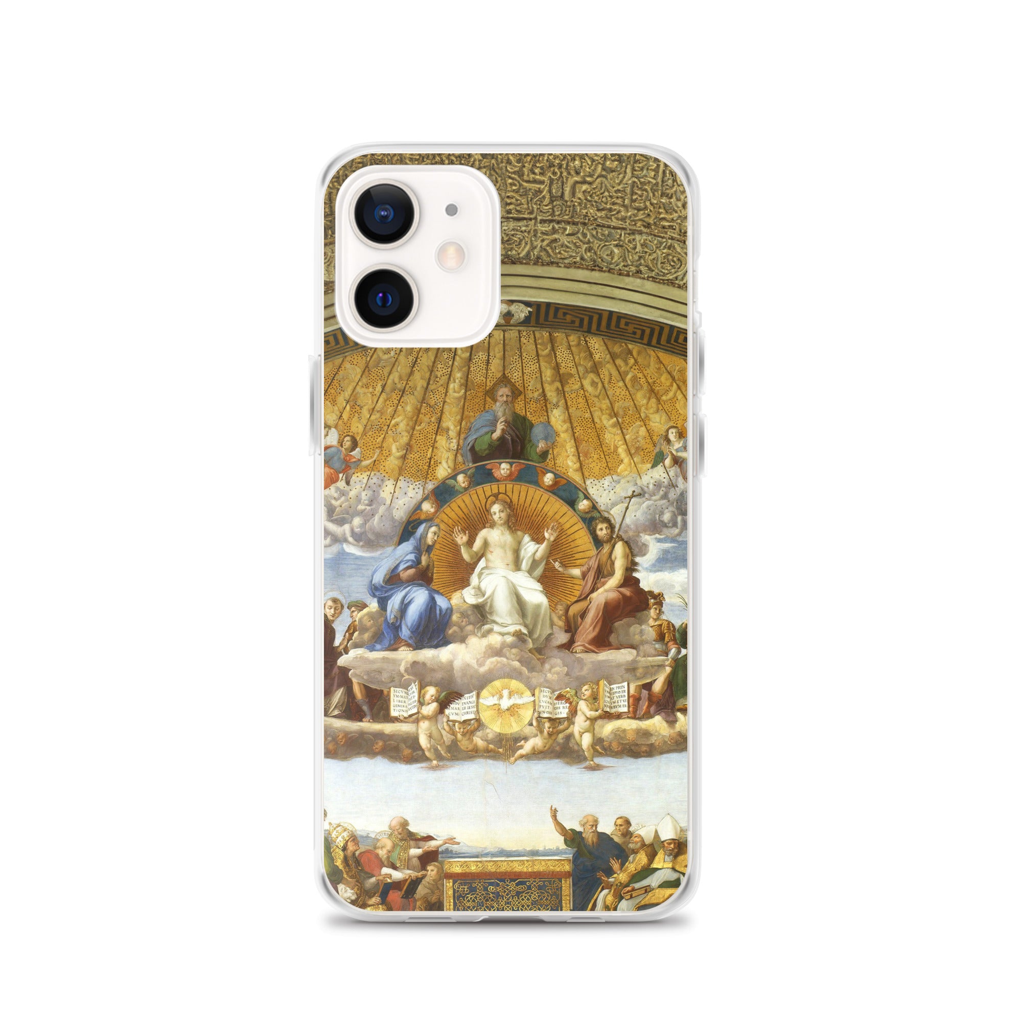 Raphael 'Disputation of the Holy Sacrament' Famous Painting iPhone® Case | Clear Art Case for iPhone®