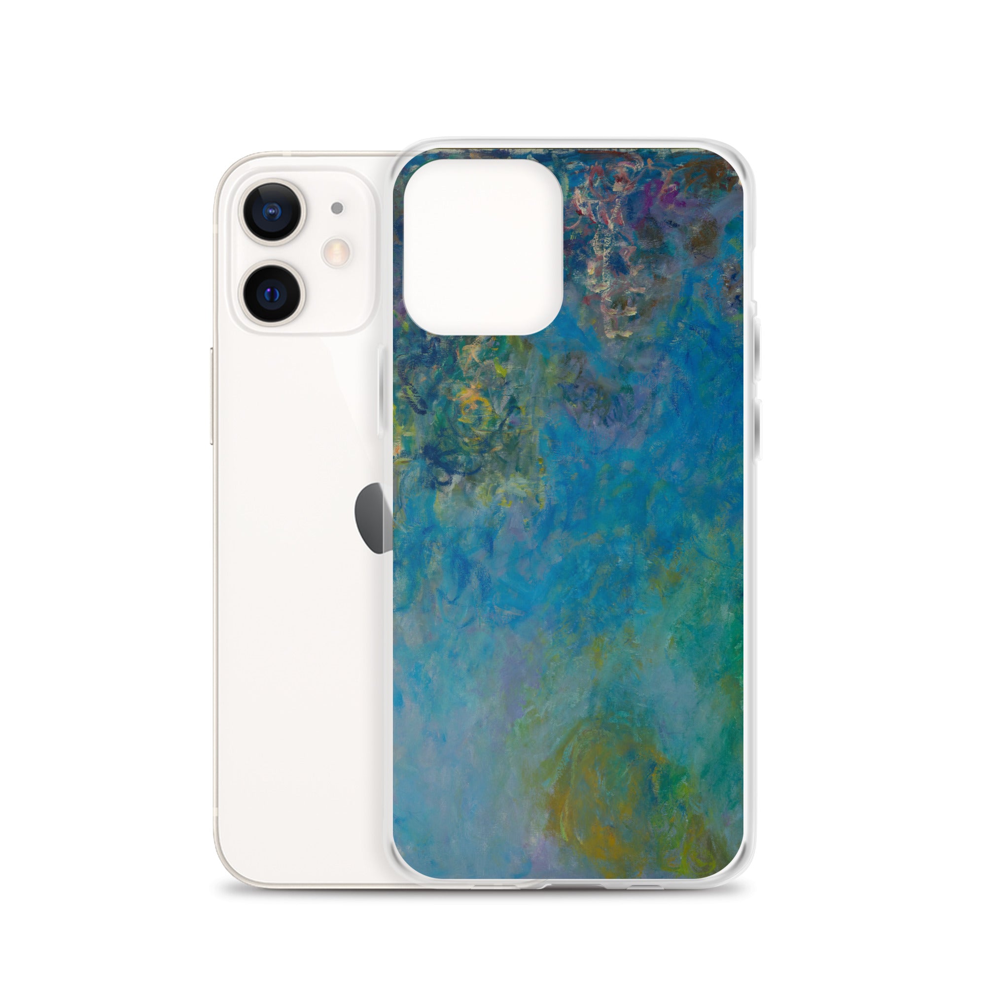 Claude Monet 'Wisteria' Famous Painting iPhone® Case | Clear Art Case for iPhone®