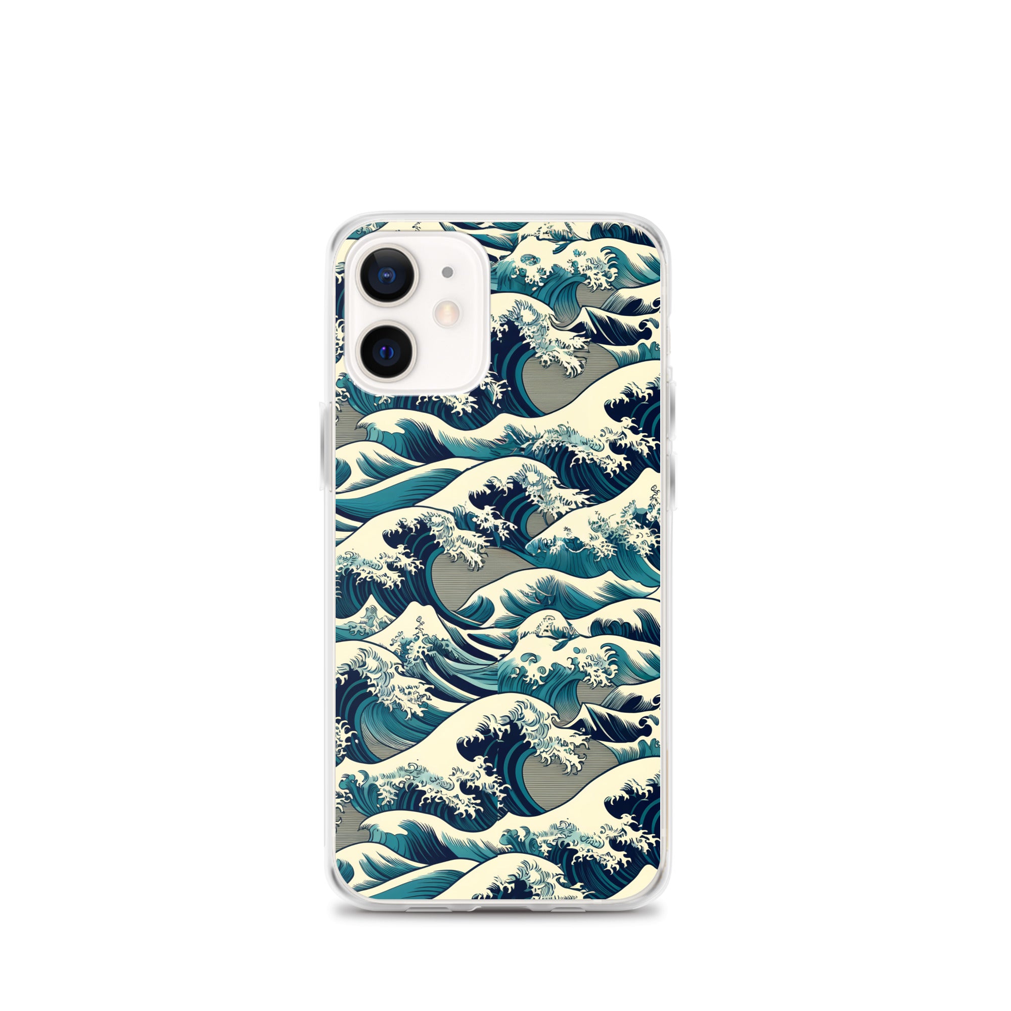 Hokusai „Die große Welle vor Kanagawa“ – berühmtes Gemälde – iPhone®-Hülle | Transparente Kunsthülle für iPhone®