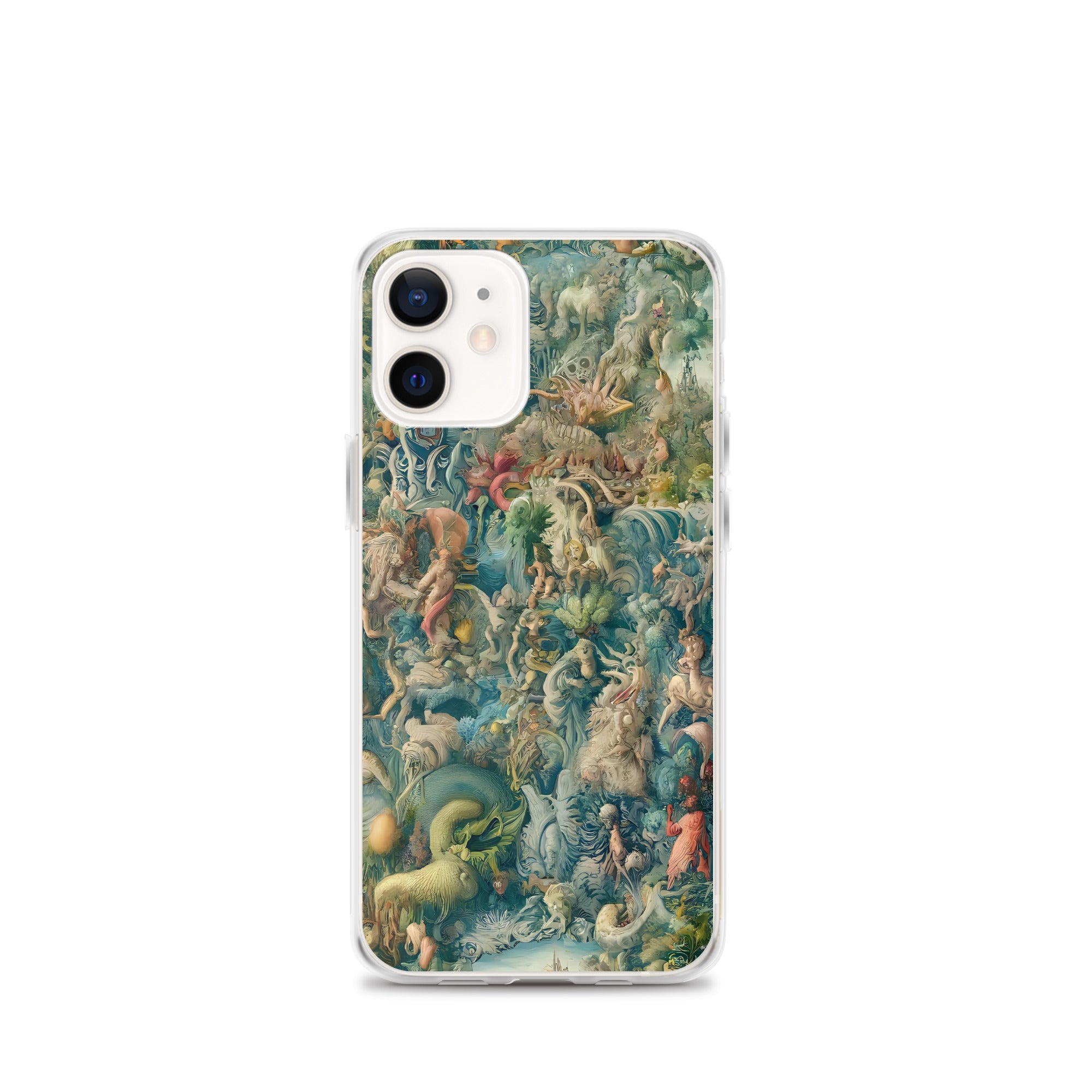 Hieronymus Bosch 'The Garden of Earthly Delights' Famous Painting iPhone® Case | Clear Art Case for iPhone®