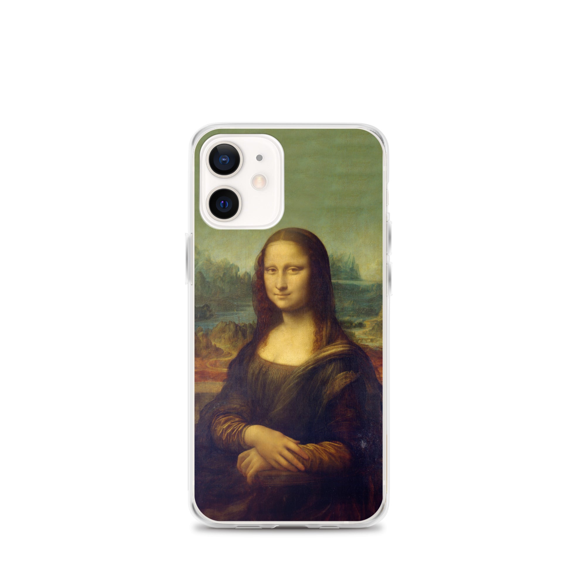 Leonardo da Vinci 'Mona Lisa' Famous Painting iPhone® Case | Clear Art Case for iPhone®