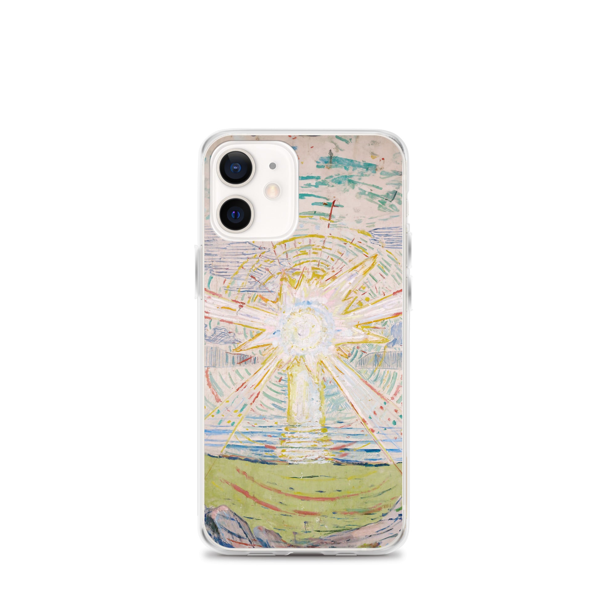 Edvard Munch 'The Sun' Famous Painting iPhone® Case | Clear Art Case for iPhone®