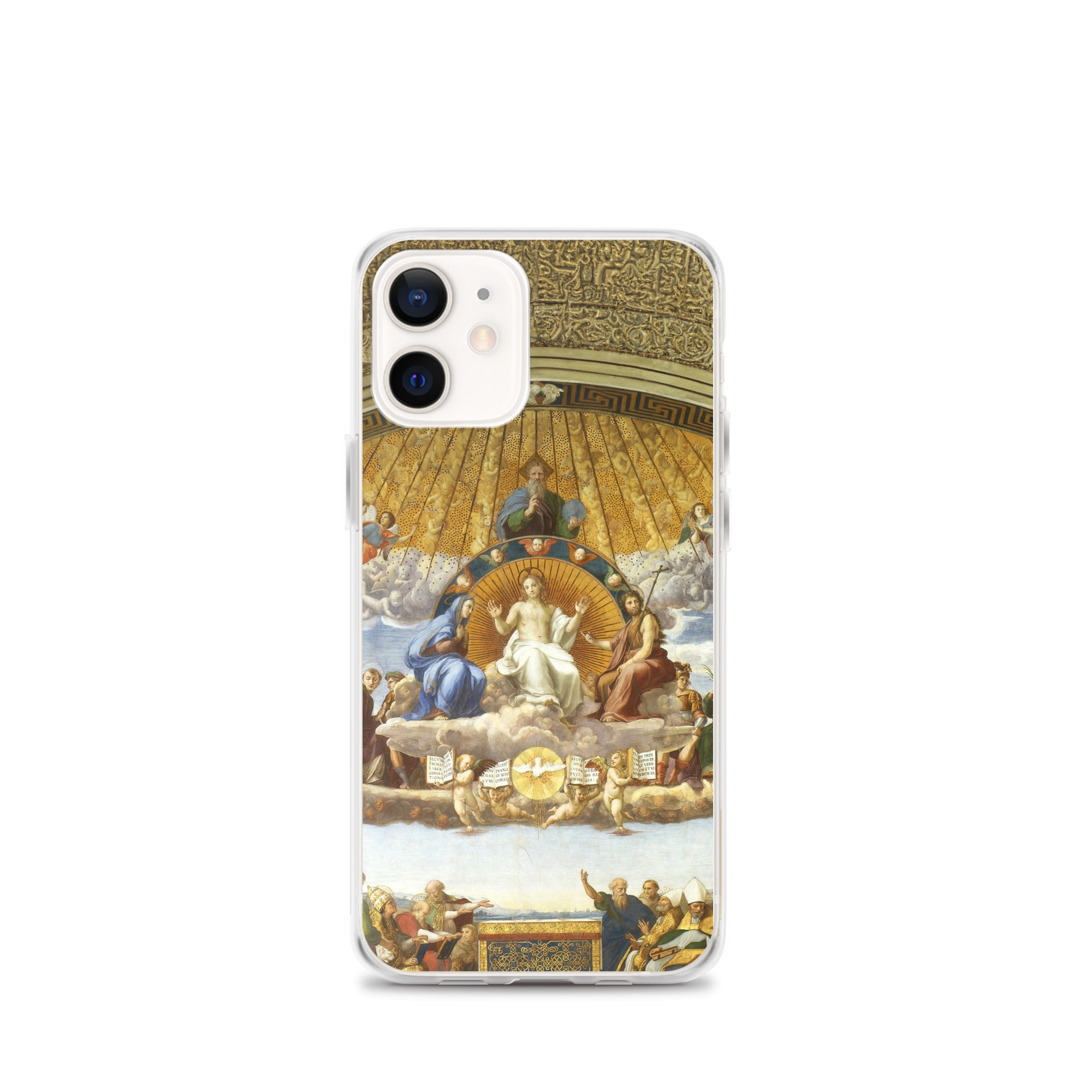 Raphael 'Disputation of the Holy Sacrament' Famous Painting iPhone® Case | Clear Art Case for iPhone®