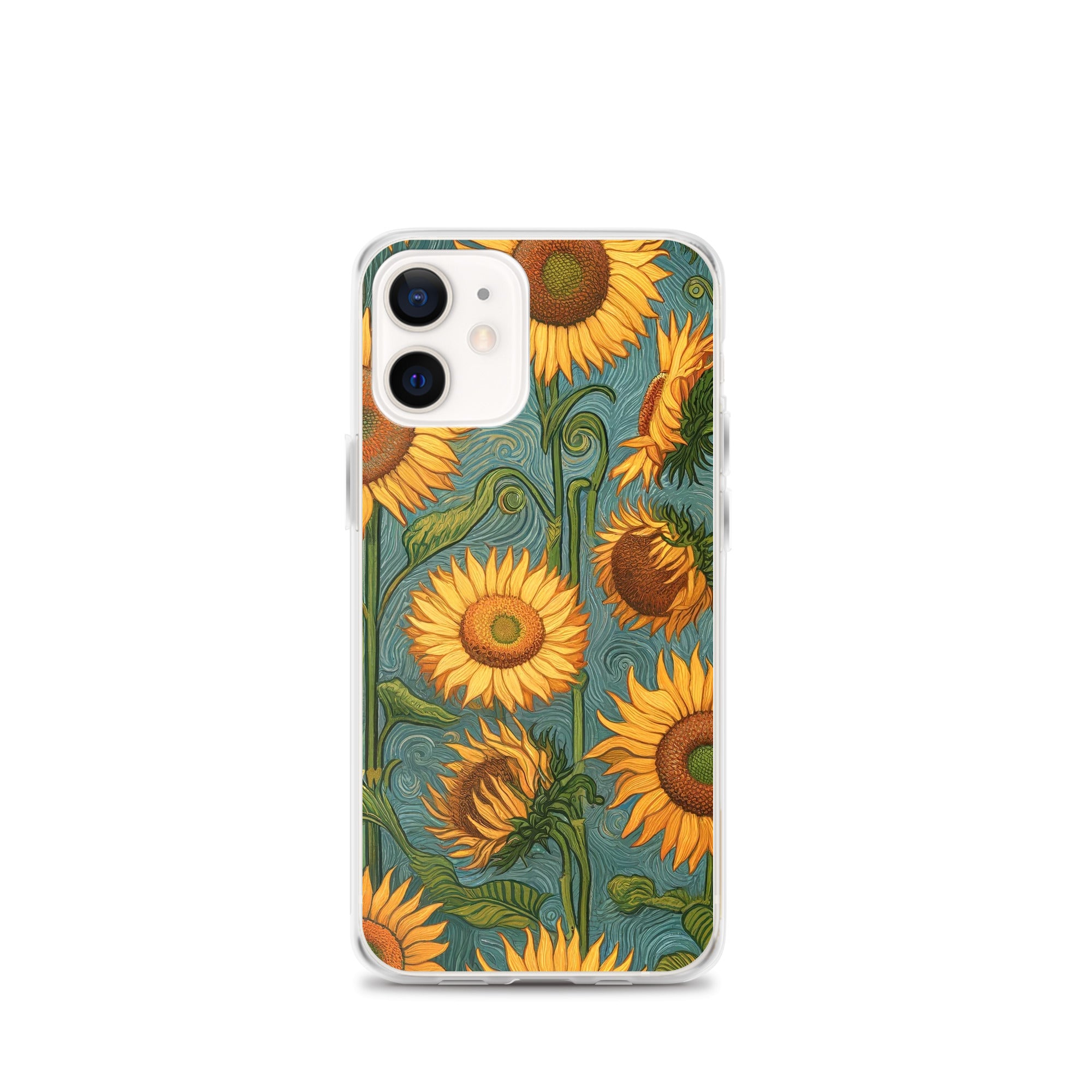 Vincent van Goghs berühmtes Gemälde „Sonnenblumen“ – iPhone®-Hülle | Transparente Kunsthülle für iPhone®