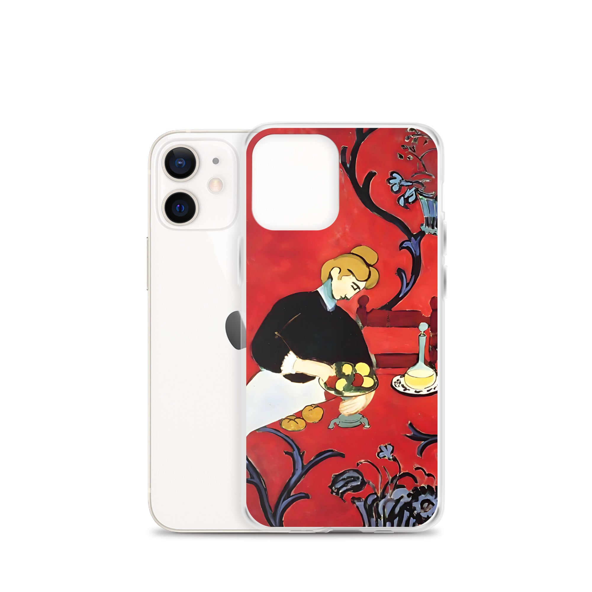 Henri Matisse „Das rote Zimmer“ – berühmtes Gemälde – iPhone®-Hülle | Transparente Kunsthülle für iPhone®