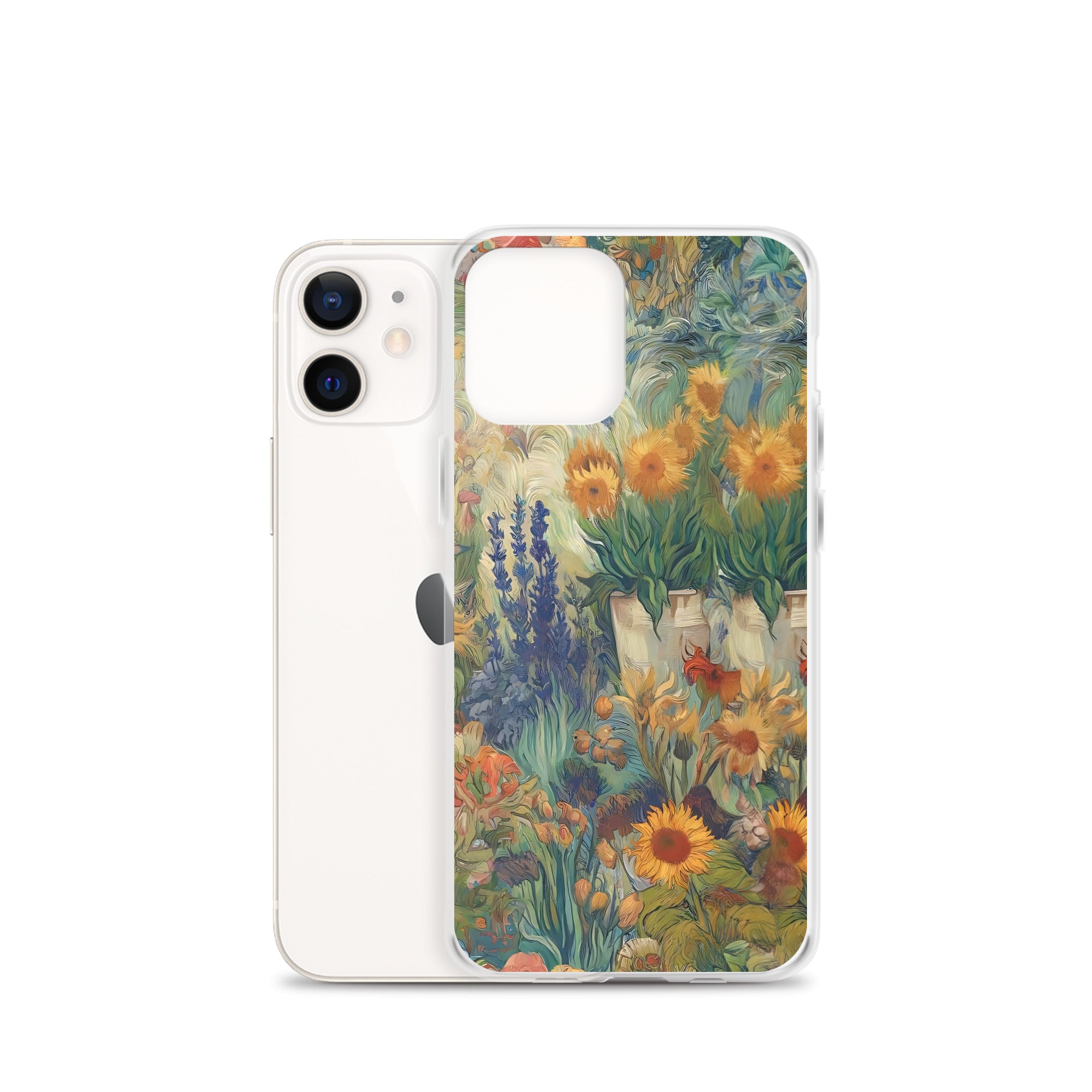 Vincent van Gogh 'Garden at Arles' Famous Painting iPhone® Case | Clear Art Case for iPhone®