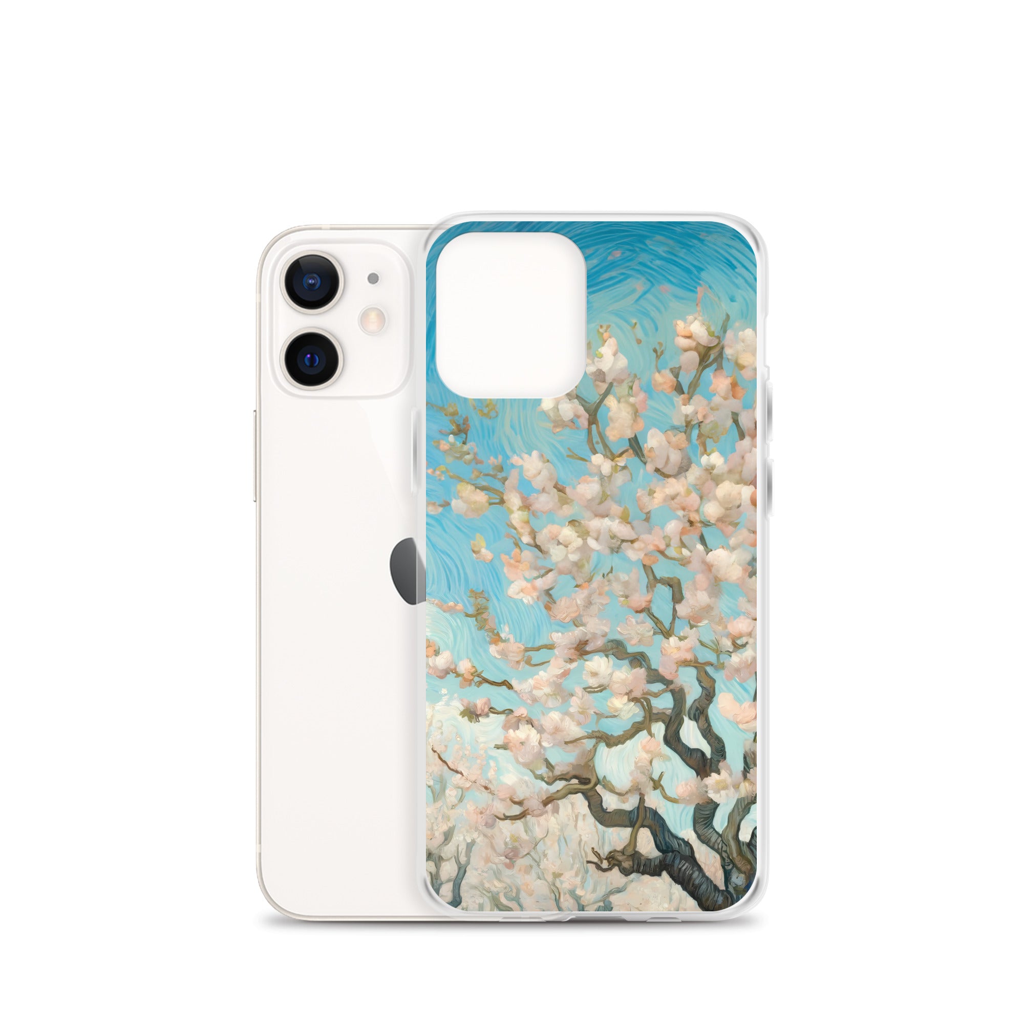 Vincent van Gogh 'Orchard in Blossom' Famous Painting iPhone® Case | Clear Art Case for iPhone®