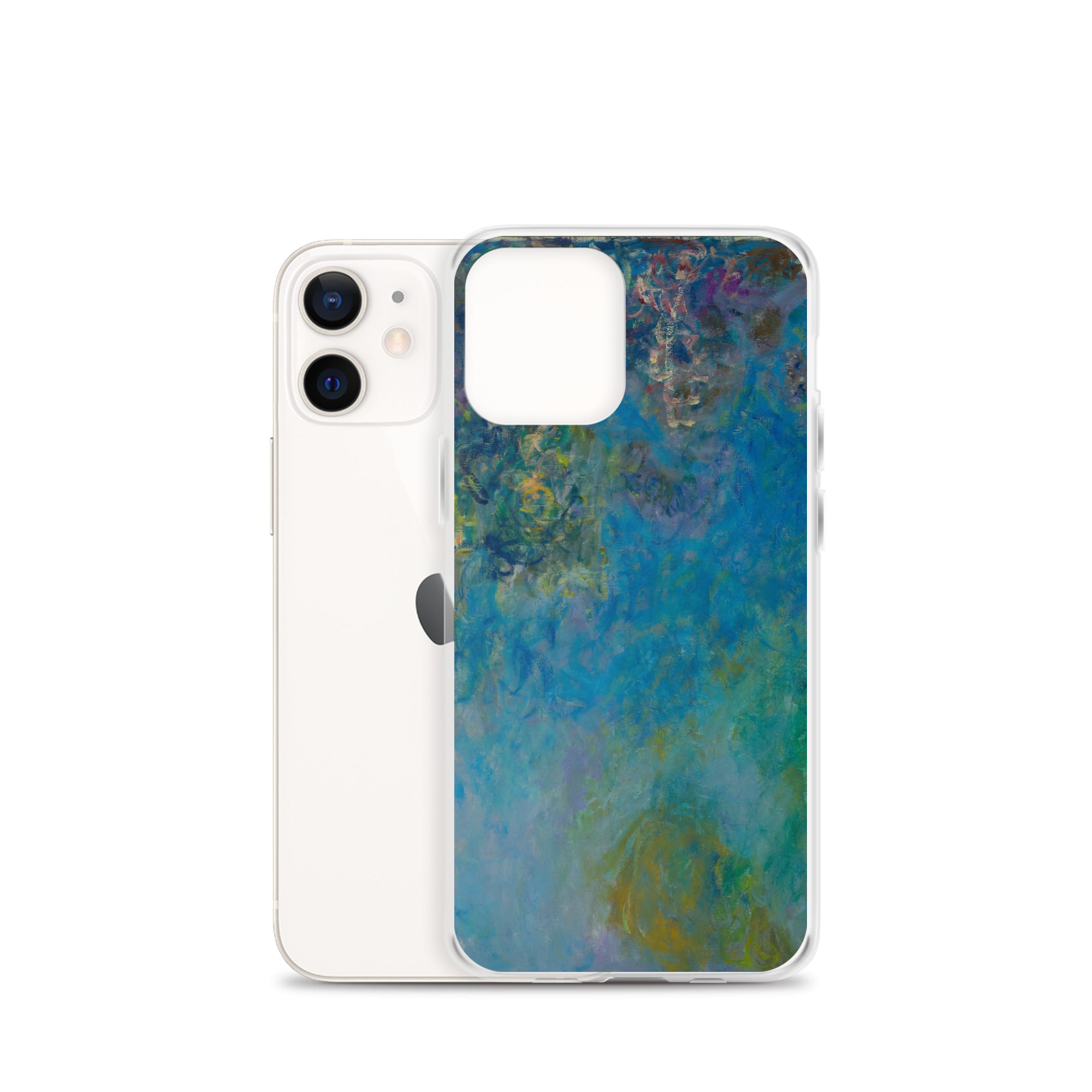 Claude Monet 'Wisteria' Famous Painting iPhone® Case | Clear Art Case for iPhone®