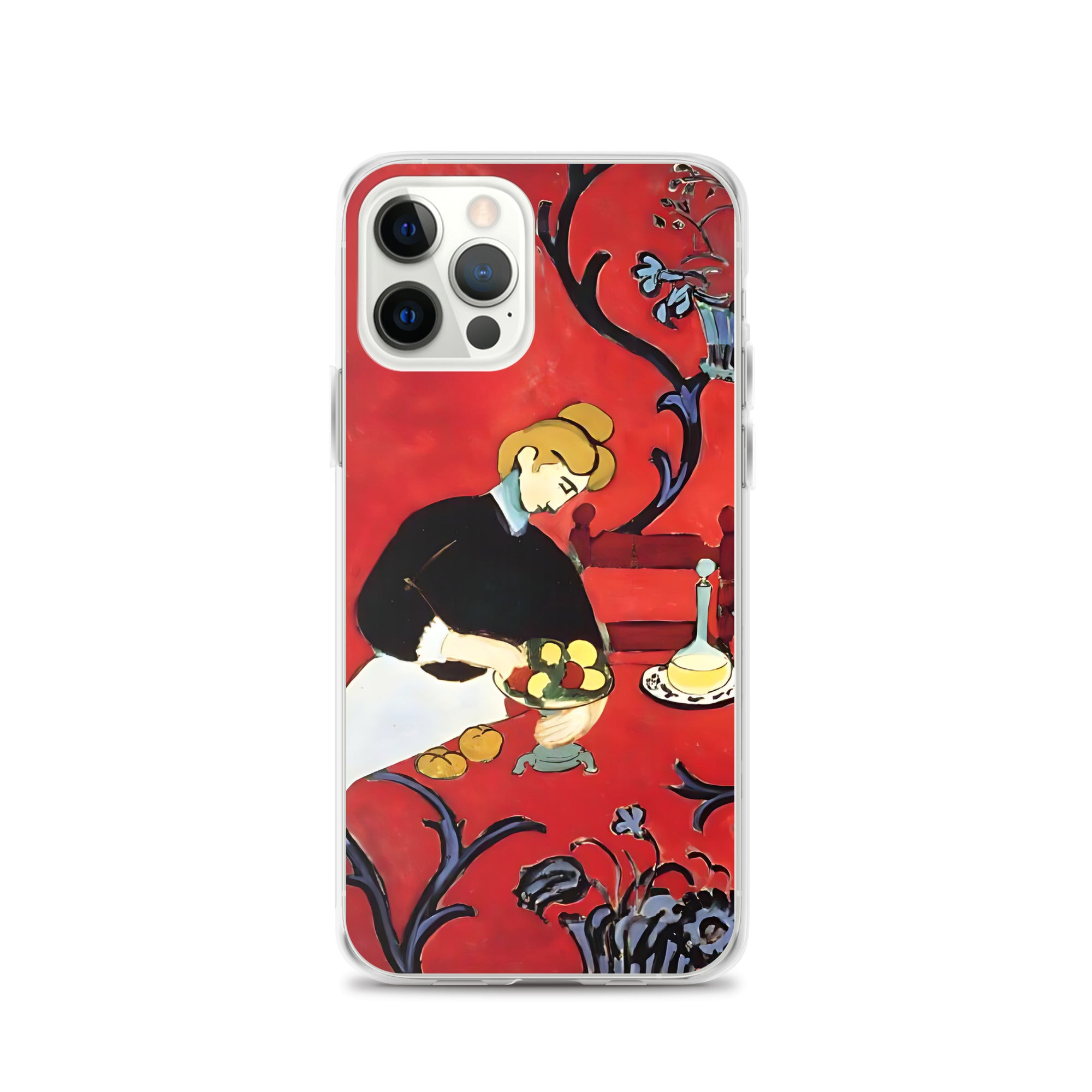 Henri Matisse „Das rote Zimmer“ – berühmtes Gemälde – iPhone®-Hülle | Transparente Kunsthülle für iPhone®