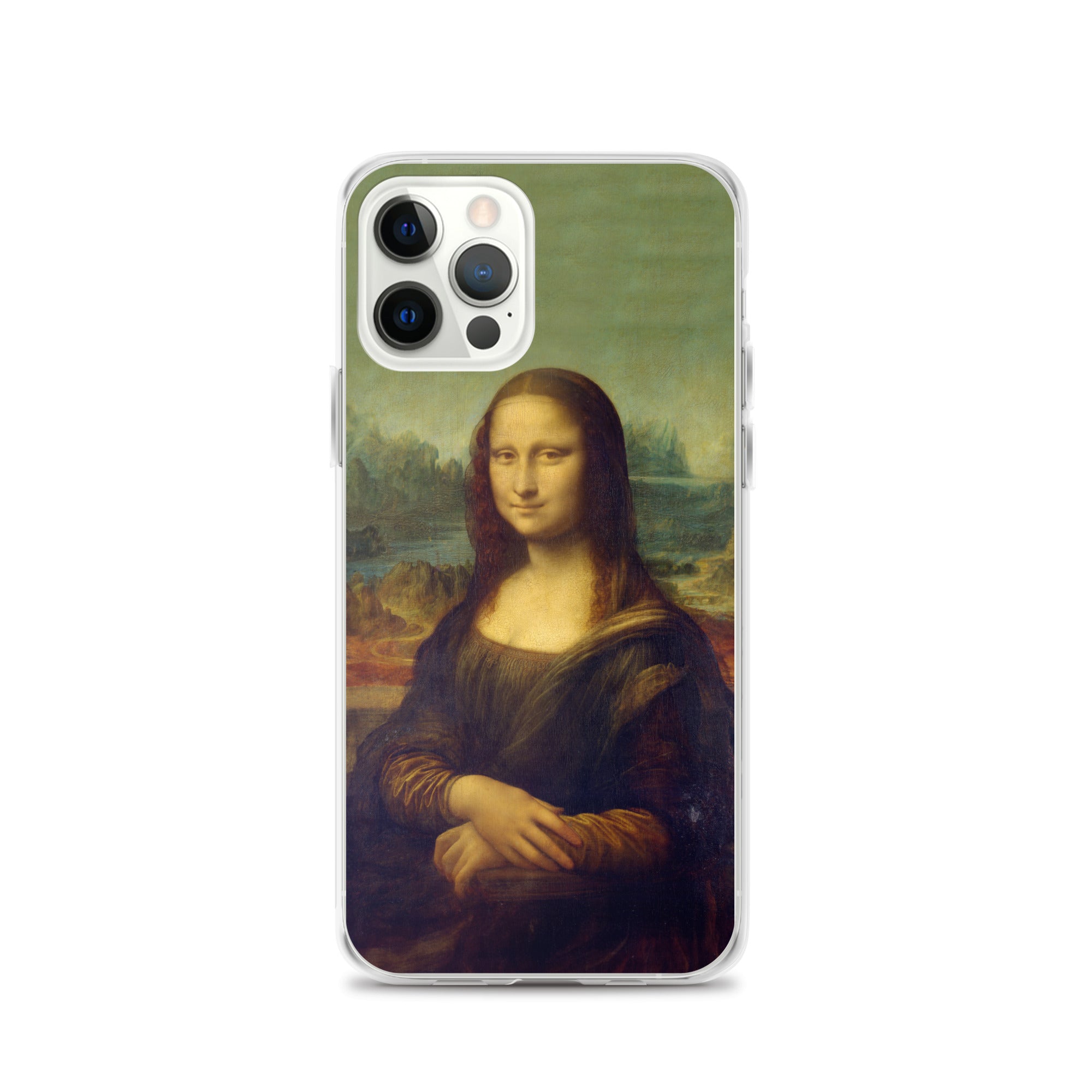Leonardo da Vinci 'Mona Lisa' Famous Painting iPhone® Case | Clear Art Case for iPhone®