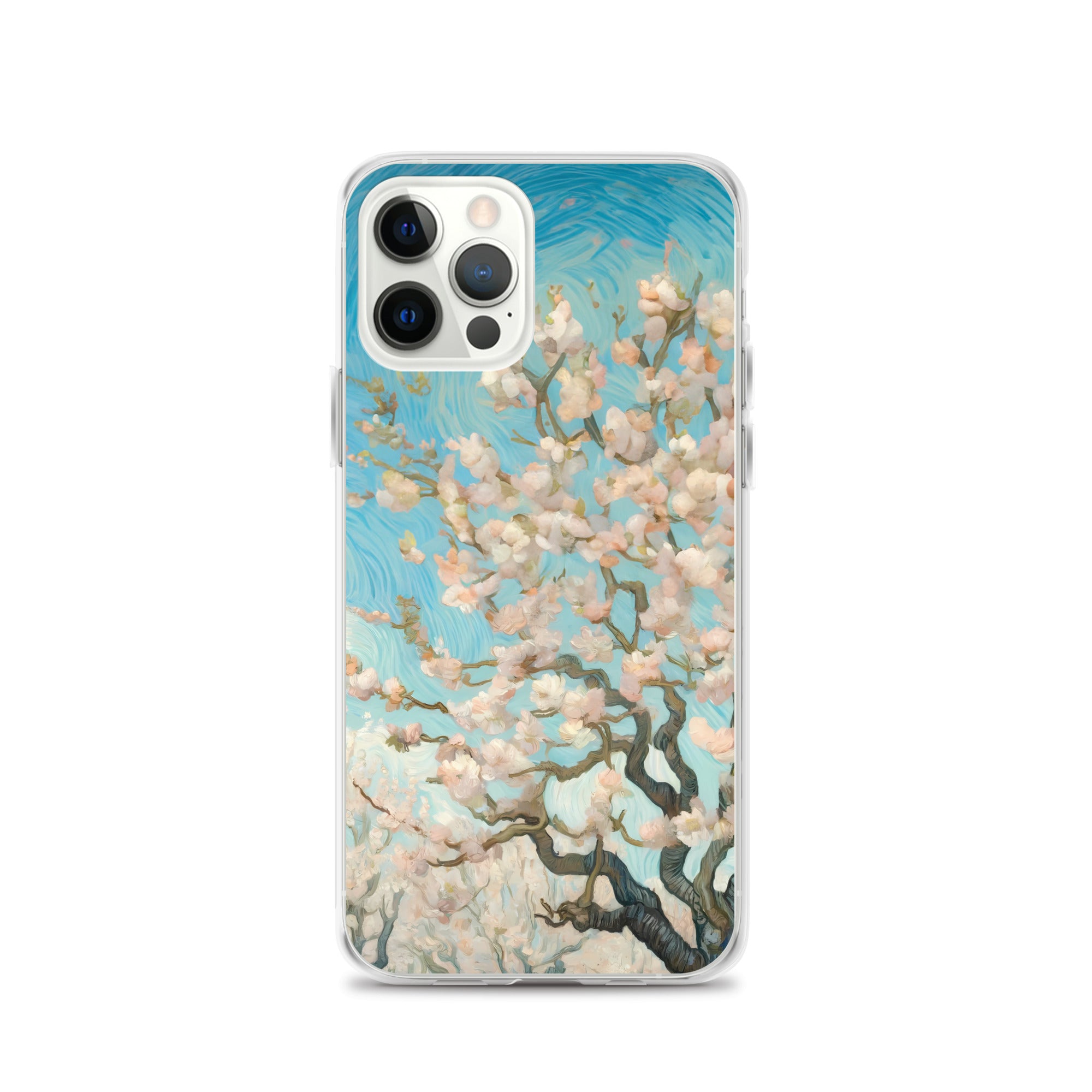 Vincent van Gogh „Blühender Obstgarten“, berühmtes Gemälde, iPhone®-Hülle | Transparente Kunsthülle für iPhone®