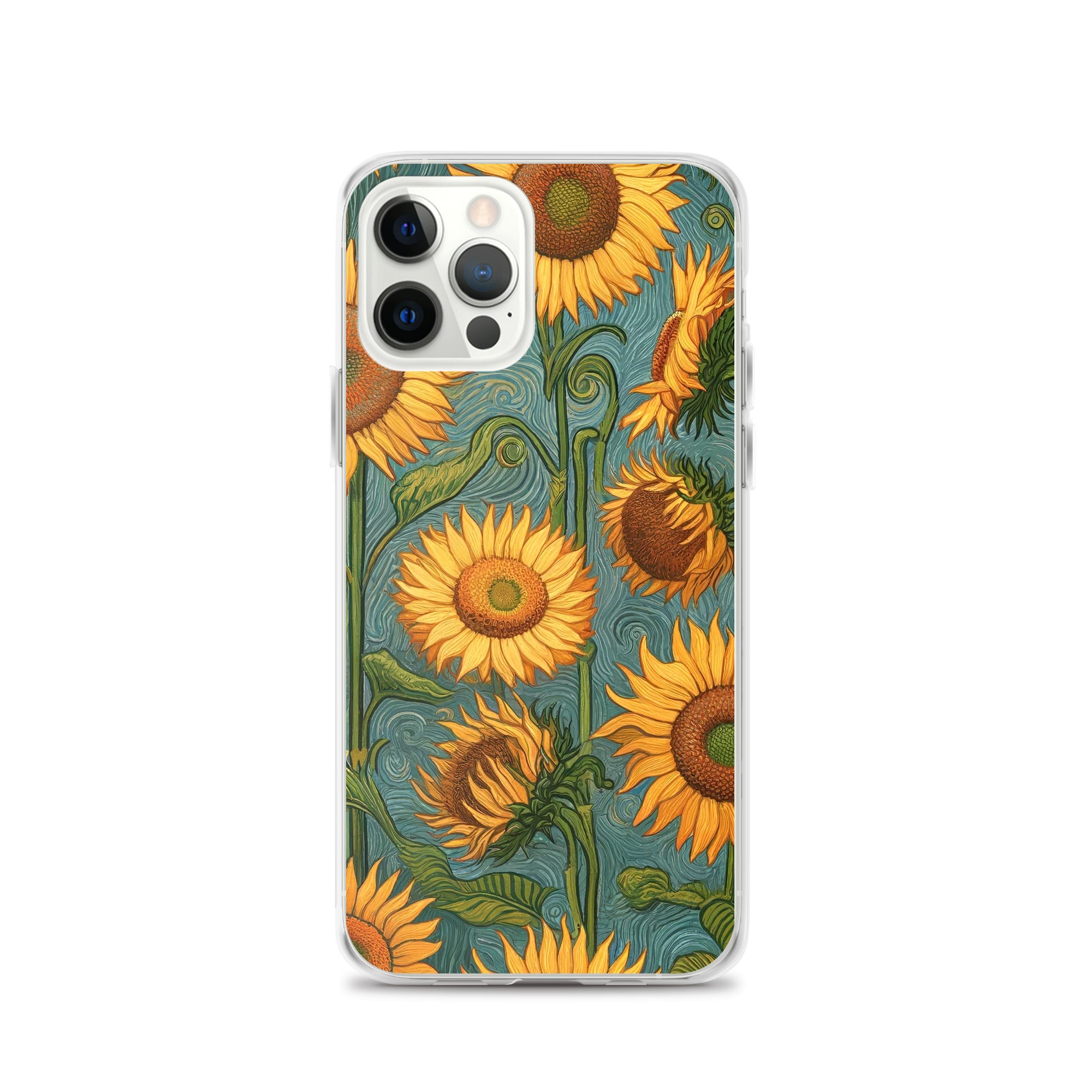 Vincent van Goghs berühmtes Gemälde „Sonnenblumen“ – iPhone®-Hülle | Transparente Kunsthülle für iPhone®