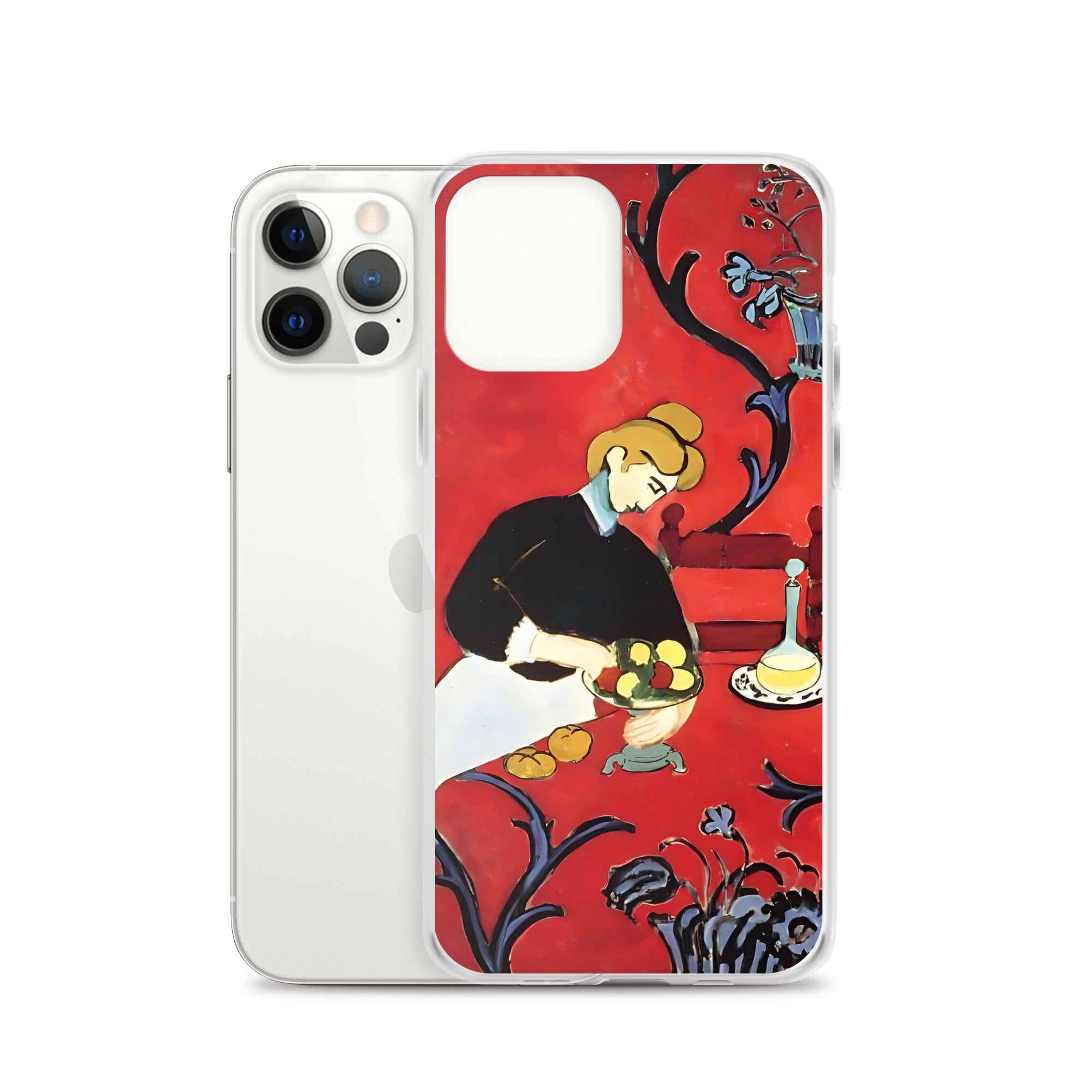 Henri Matisse „Das rote Zimmer“ – berühmtes Gemälde – iPhone®-Hülle | Transparente Kunsthülle für iPhone®