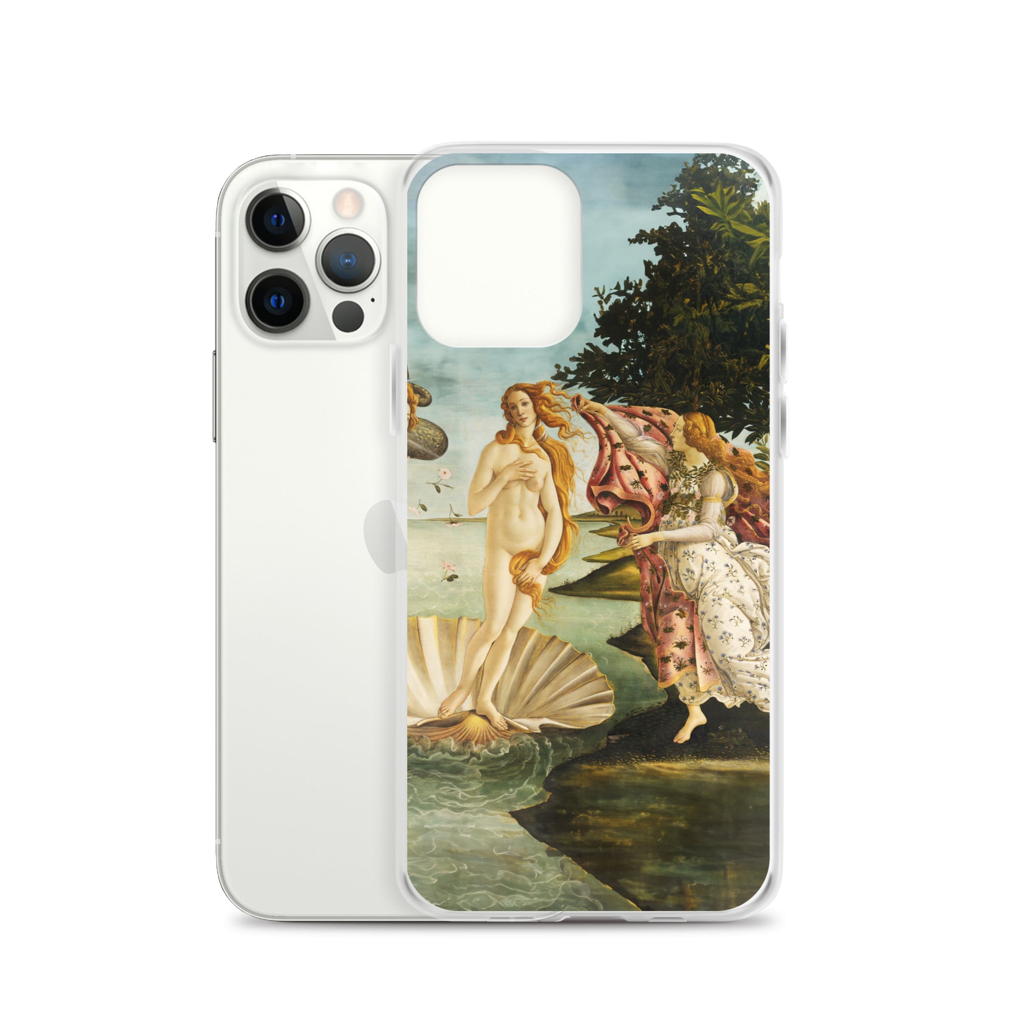 Sandro Botticelli 'The Birth of Venus' Famous Painting iPhone® Case | Clear Art Case for iPhone®