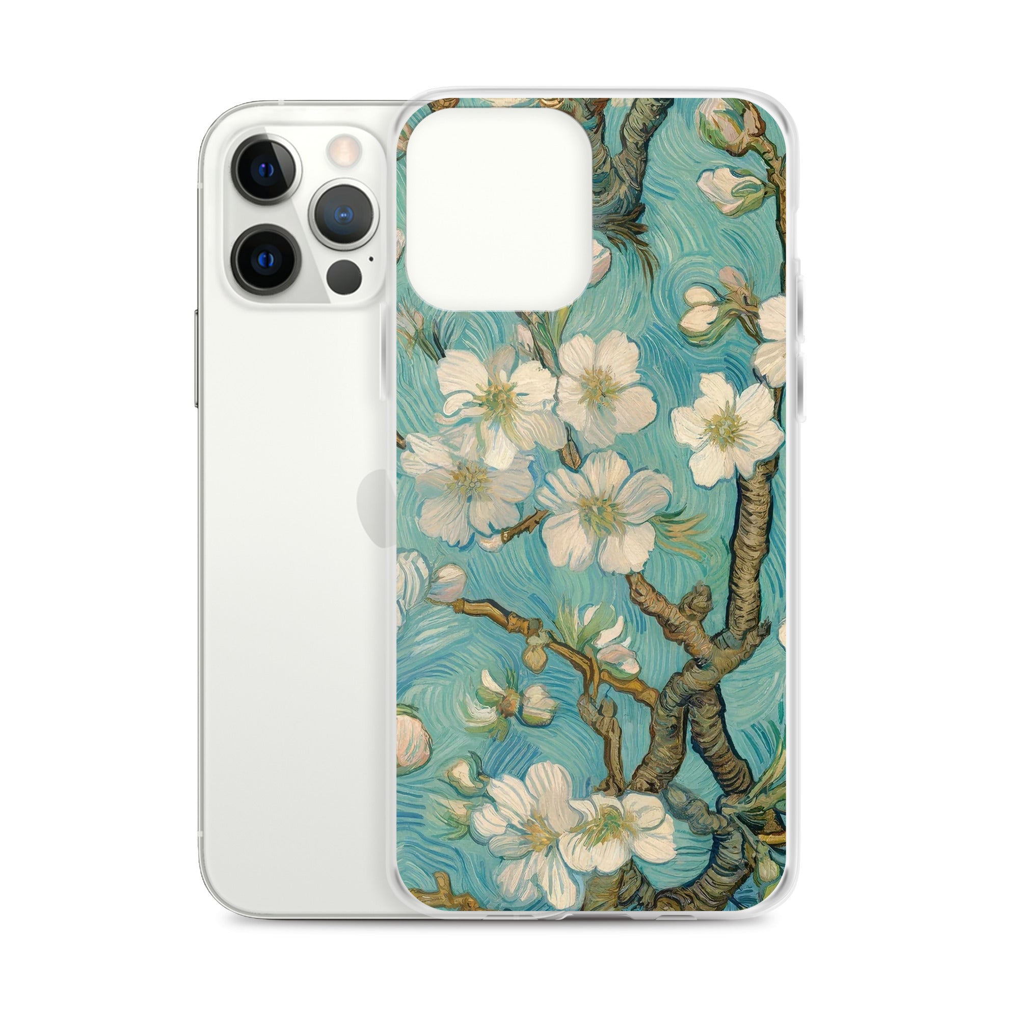 Vincent van Gogh 'Almond Blossom' Famous Painting iPhone® Case | Clear Art Case for iPhone®