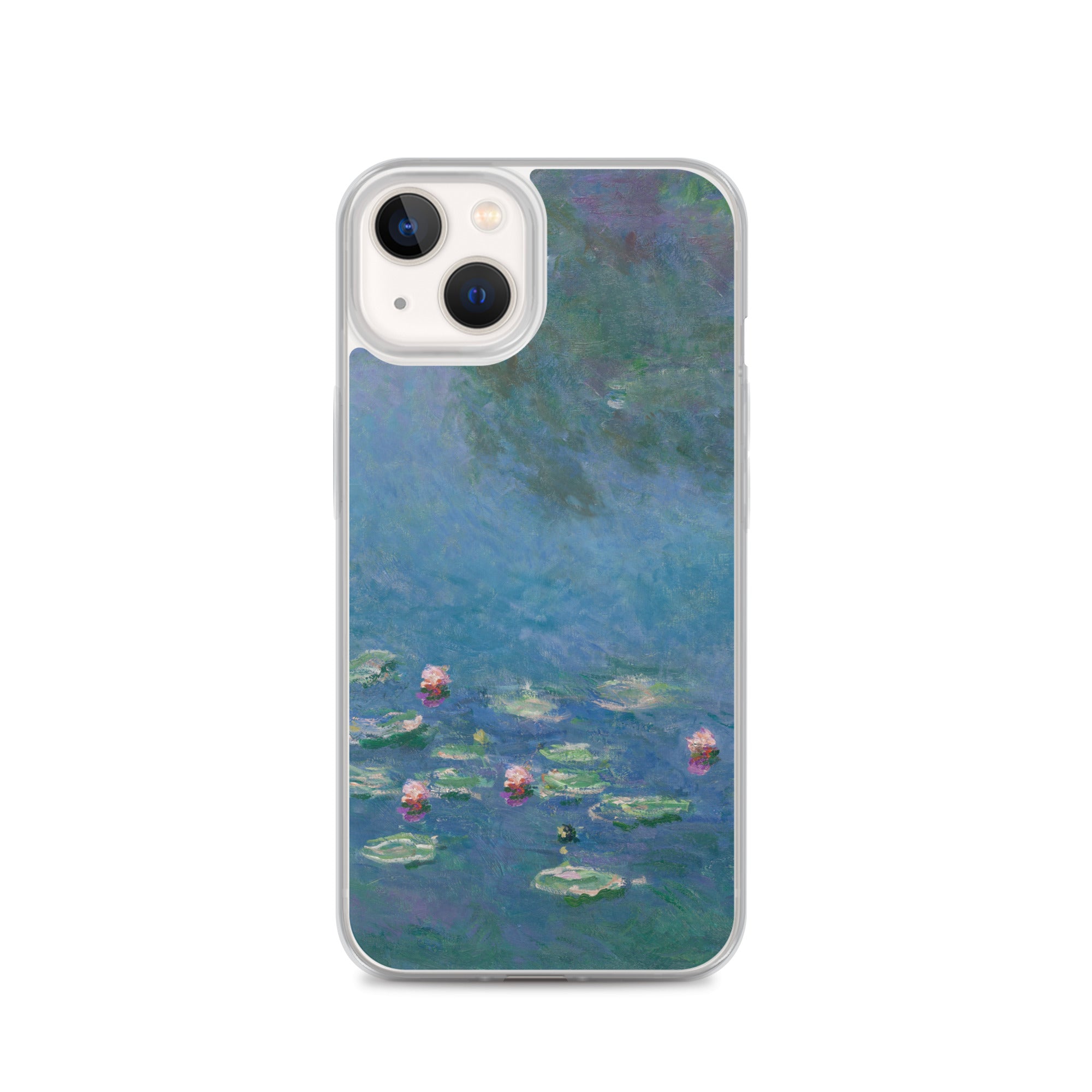 Claude Monet 'Water Lilies' Famous Painting iPhone® Case | Clear Art Case for iPhone®