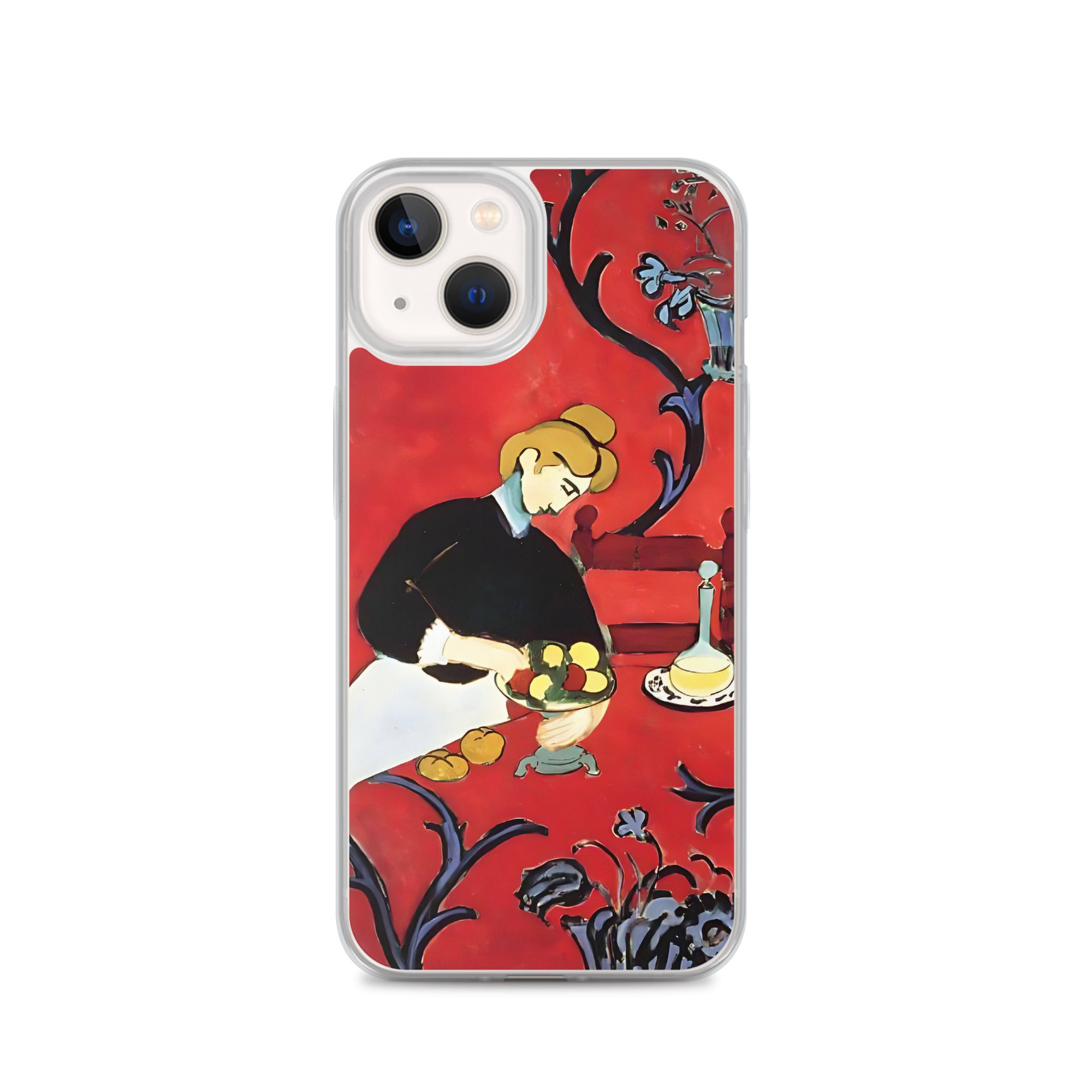 Henri Matisse ‘The Red Room’ Famous Painting iPhone® Case | Clear Art Case for iPhone®