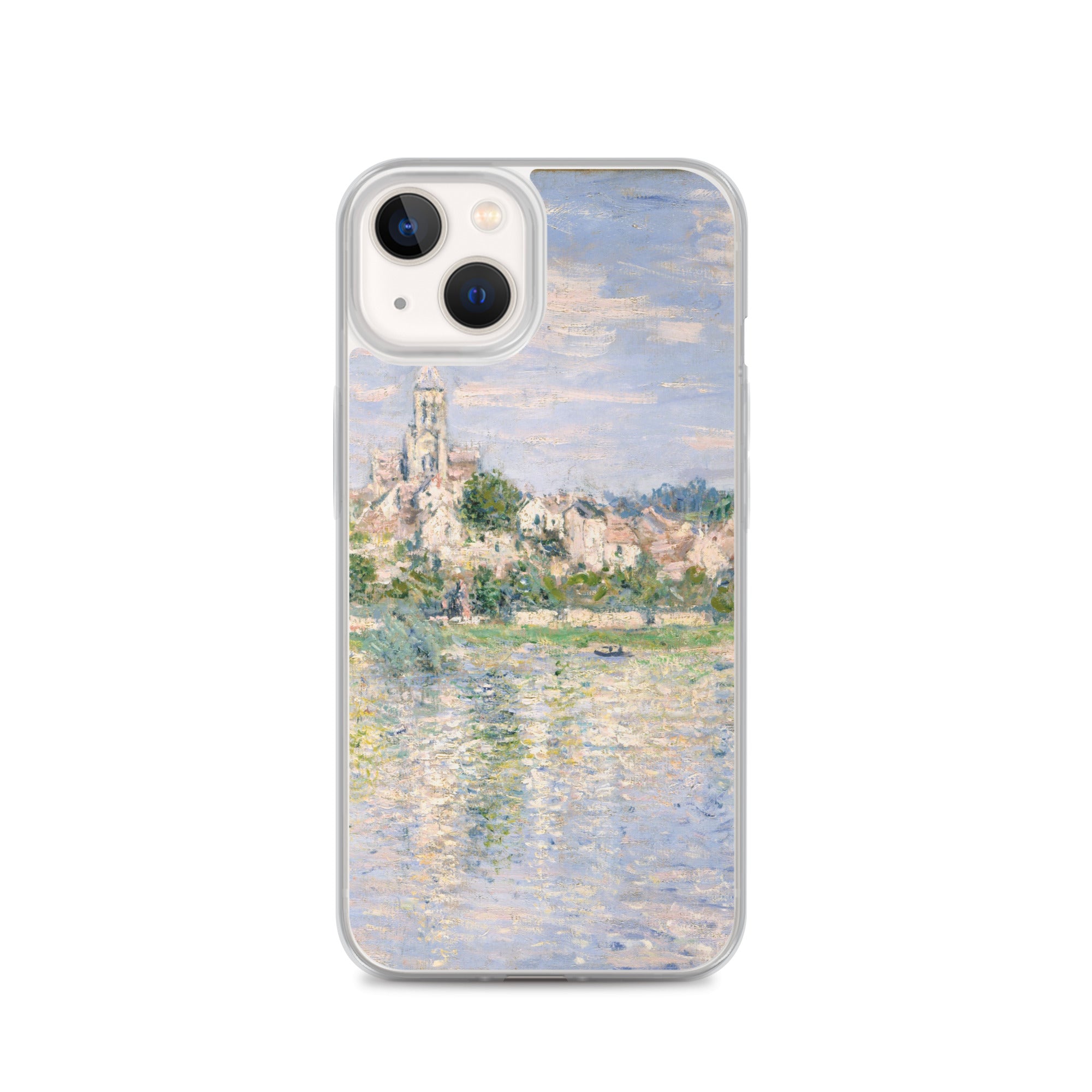 Claude Monet „Vetheuil im Sommer“, berühmtes Gemälde, iPhone®-Hülle | Transparente Kunsthülle für iPhone®