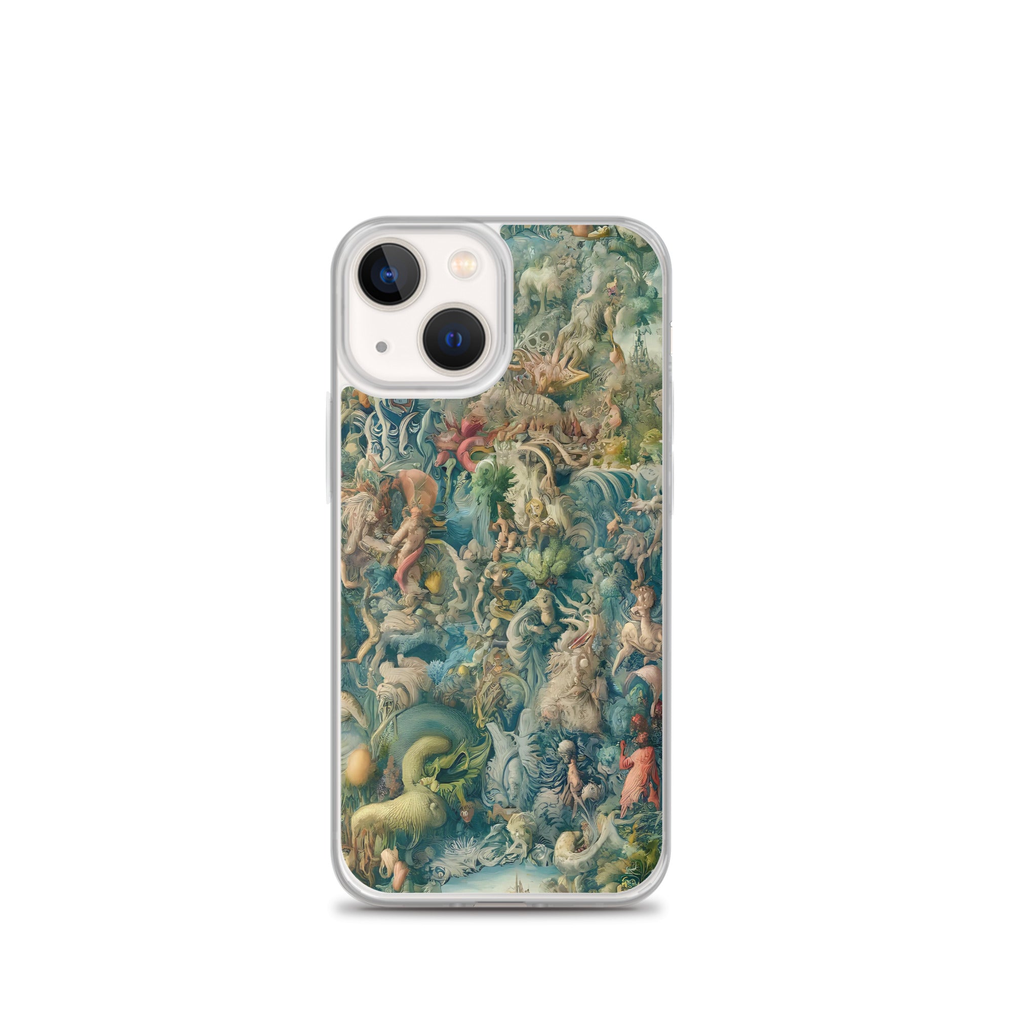 Hieronymus Bosch 'The Garden of Earthly Delights' Famous Painting iPhone® Case | Clear Art Case for iPhone®