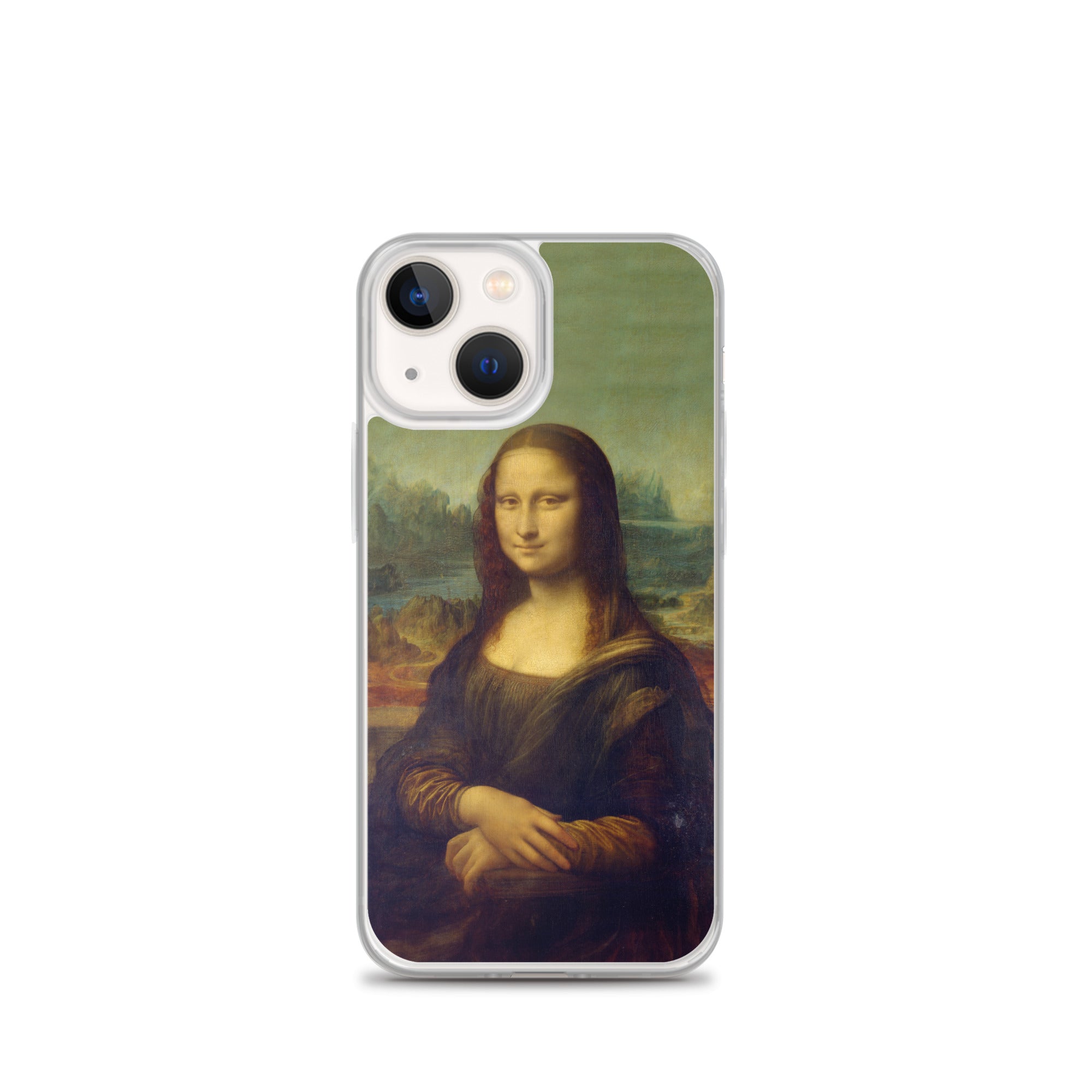 Leonardo da Vinci „Mona Lisa“ – berühmtes Gemälde – iPhone®-Hülle | Transparente Kunsthülle für iPhone®