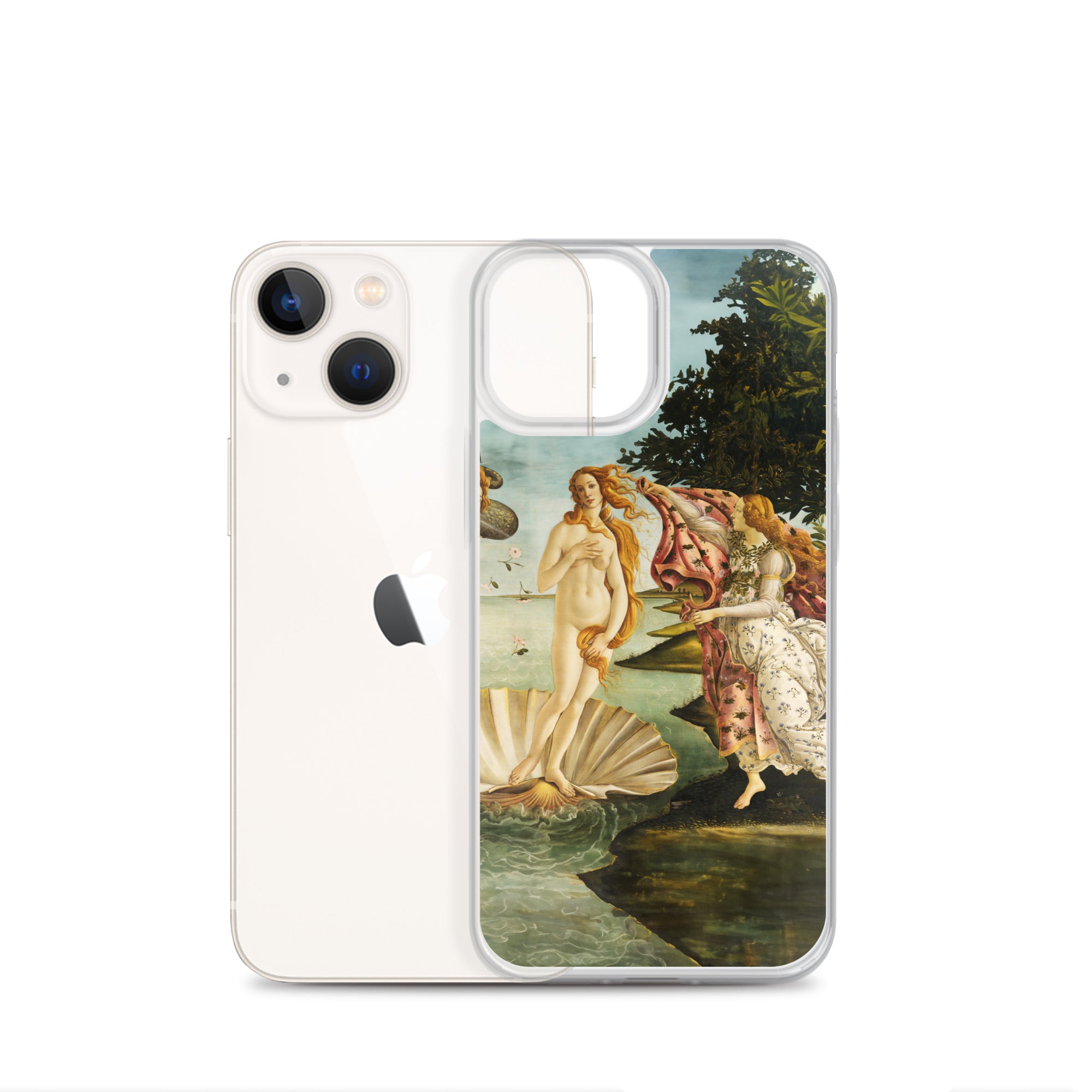 Sandro Botticelli 'The Birth of Venus' Famous Painting iPhone® Case | Clear Art Case for iPhone®