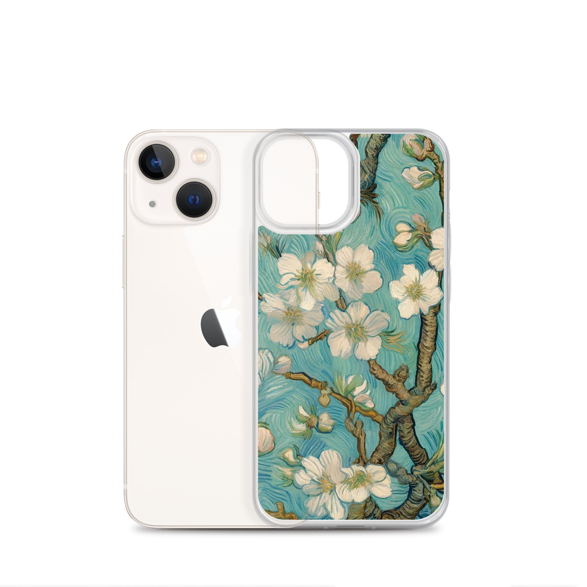 Vincent van Gogh 'Almond Blossom' Famous Painting iPhone® Case | Clear Art Case for iPhone®