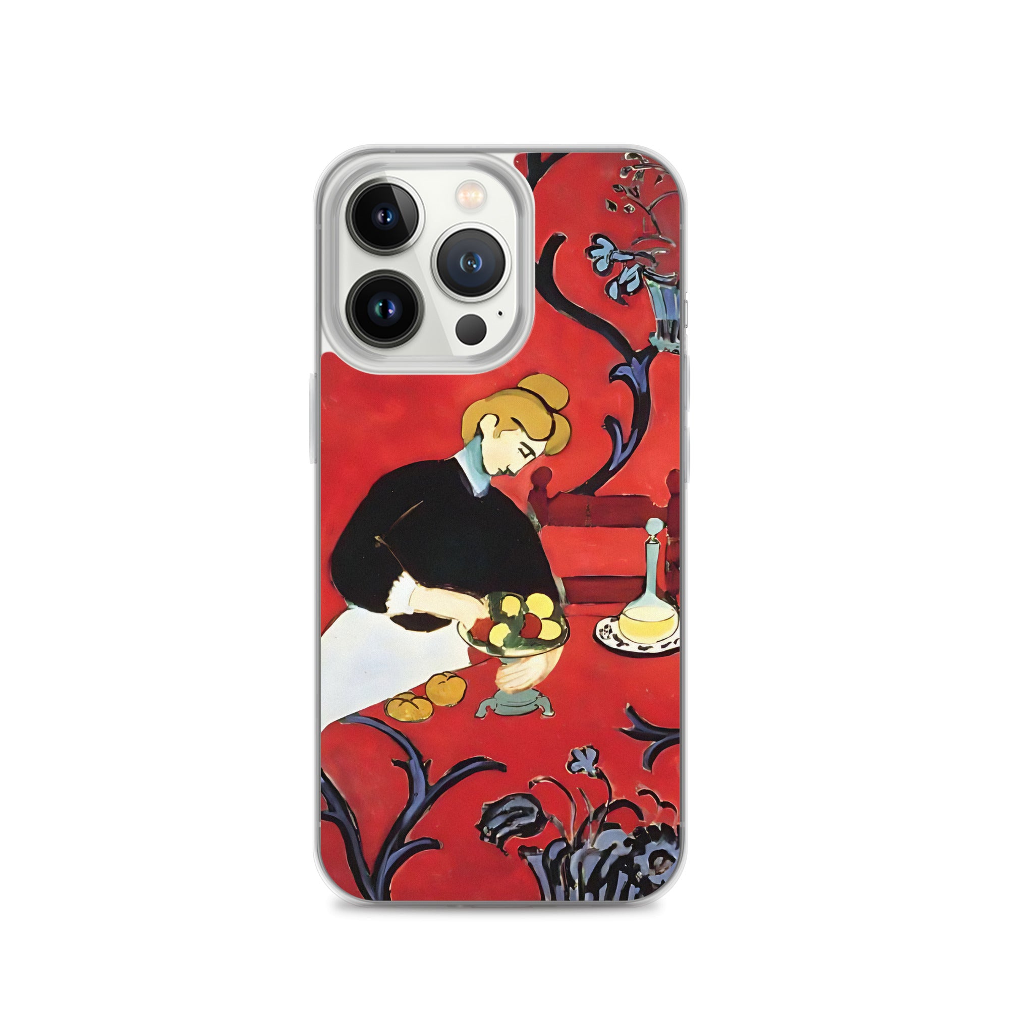 Henri Matisse „Das rote Zimmer“ – berühmtes Gemälde – iPhone®-Hülle | Transparente Kunsthülle für iPhone®