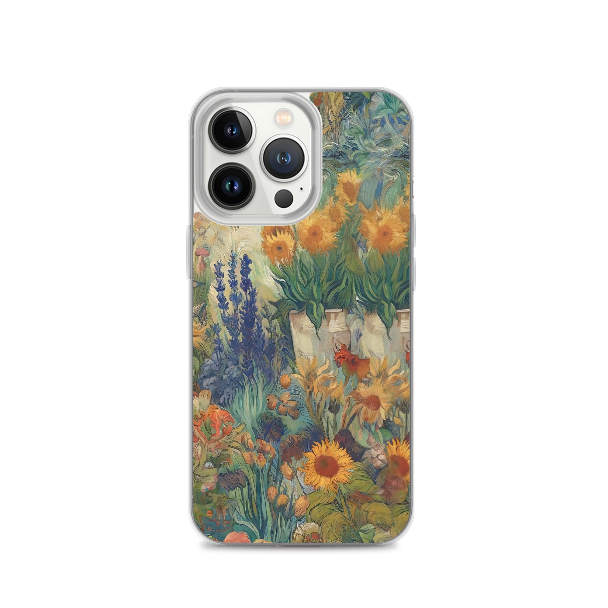 Vincent van Gogh 'Garden at Arles' Famous Painting iPhone® Case | Clear Art Case for iPhone®