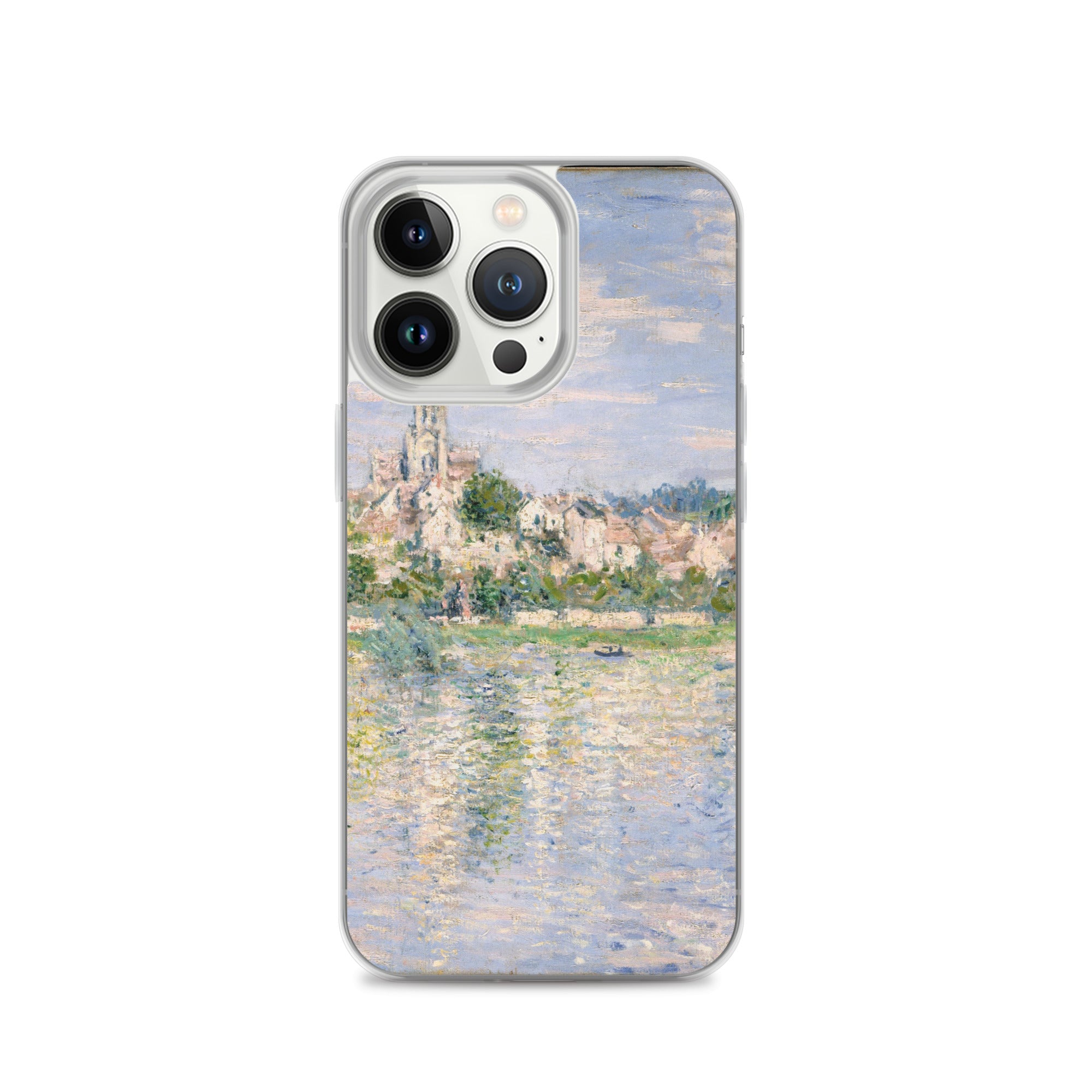 Claude Monet 'Vetheuil in Summer' Famous Painting iPhone® Case | Clear Art Case for iPhone®