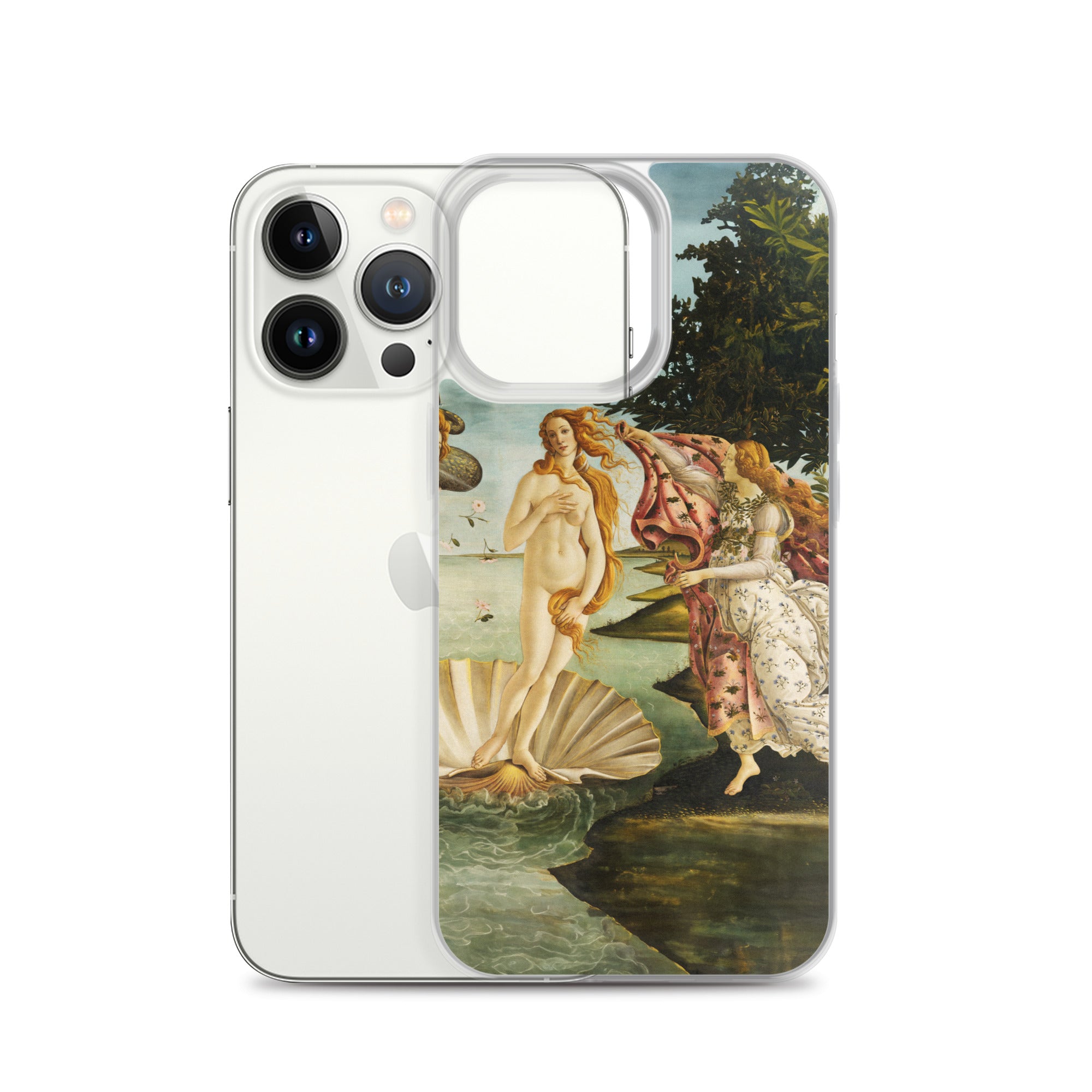 Sandro Botticelli 'The Birth of Venus' Famous Painting iPhone® Case | Clear Art Case for iPhone®