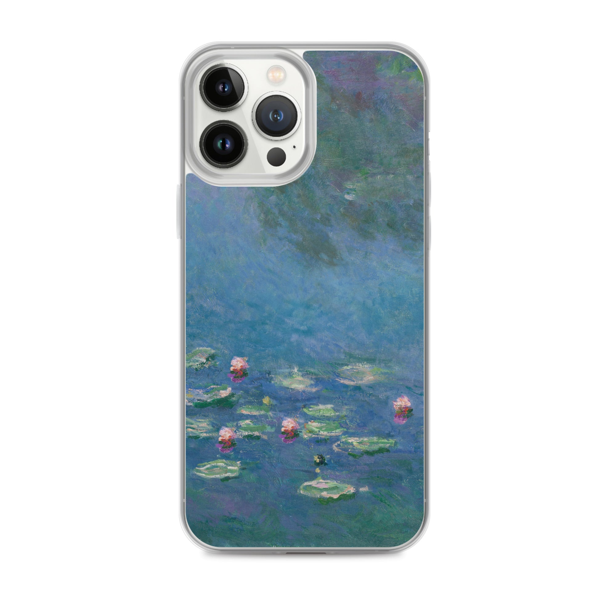 Claude Monet 'Water Lilies' Famous Painting iPhone® Case | Clear Art Case for iPhone®