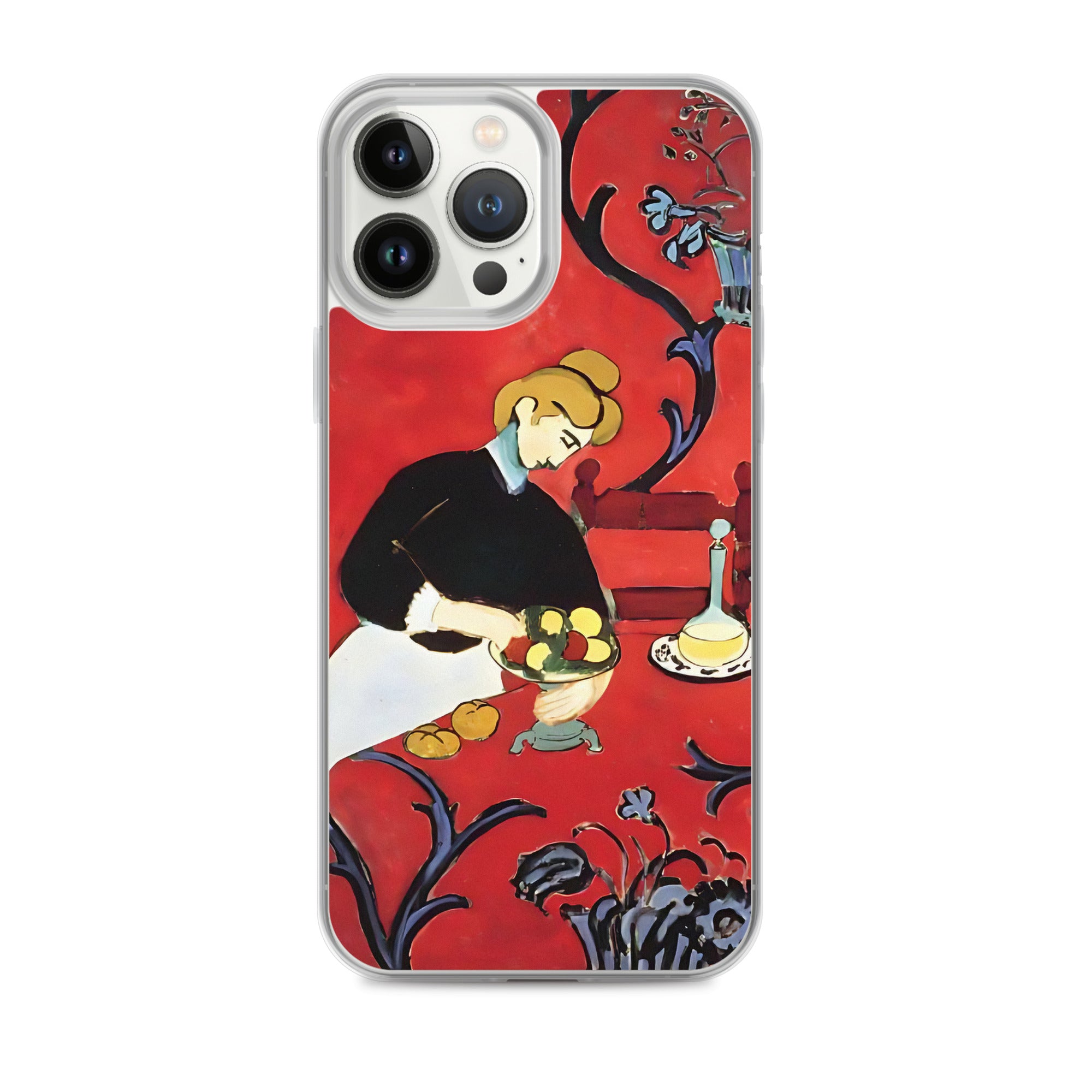 Henri Matisse ‘The Red Room’ Famous Painting iPhone® Case | Clear Art Case for iPhone®