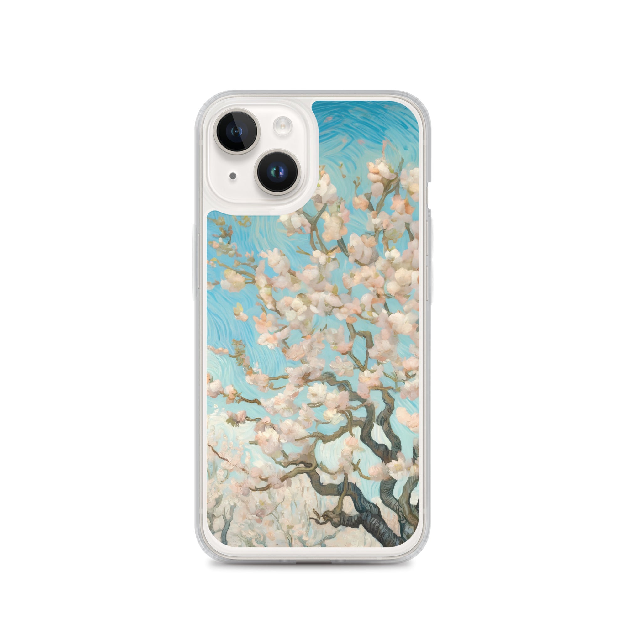 Vincent van Gogh 'Orchard in Blossom' Famous Painting iPhone® Case | Clear Art Case for iPhone®